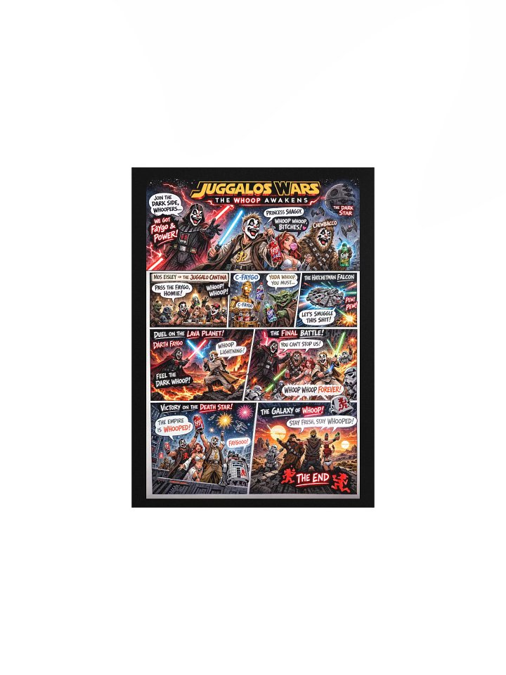 🪓 Juggalo Wars: The Whoop Awakens – 5x7 Matte Poster product image (1)