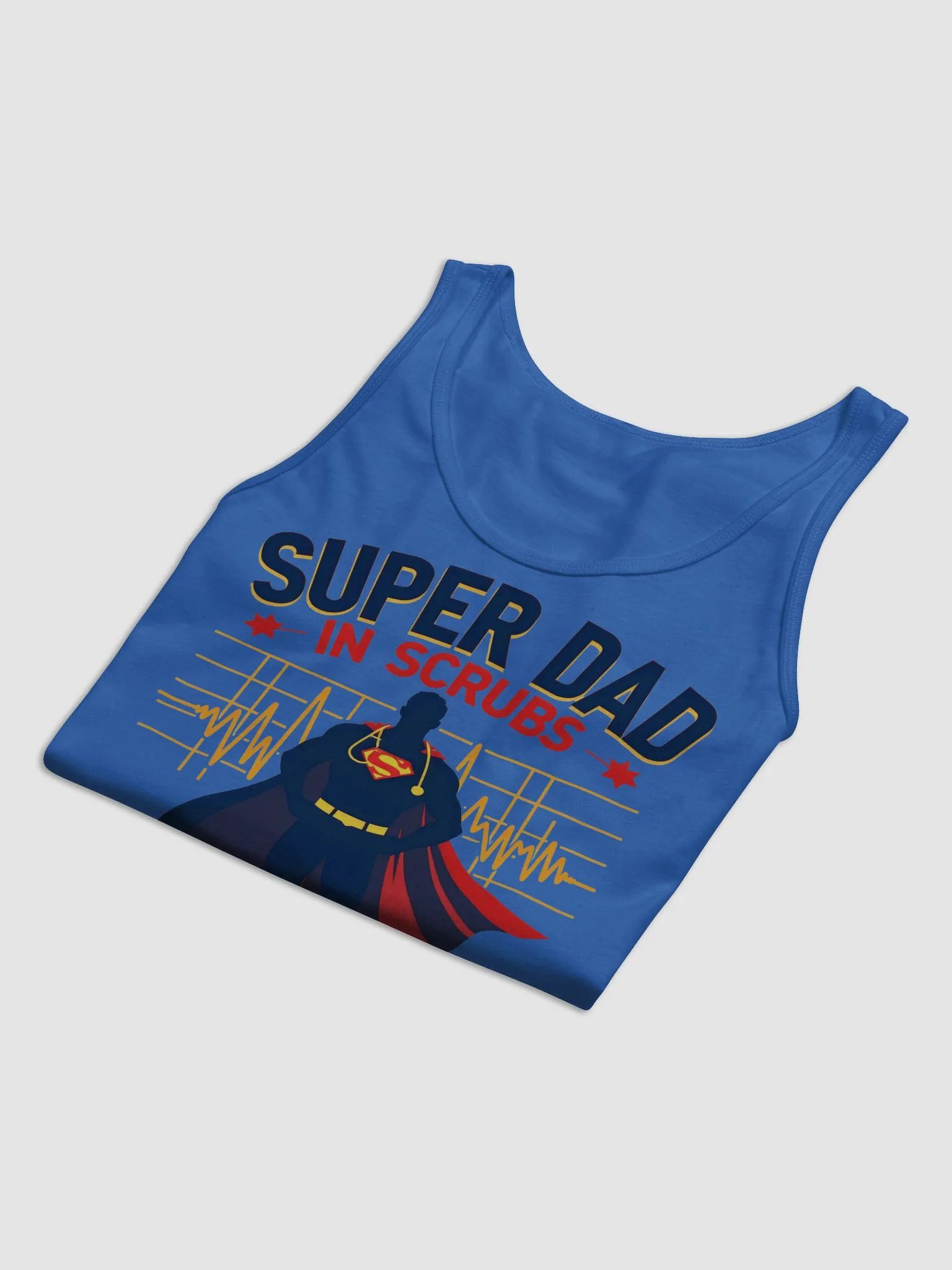 Super Dad in Scrubs Tribute Tank product image (10)
