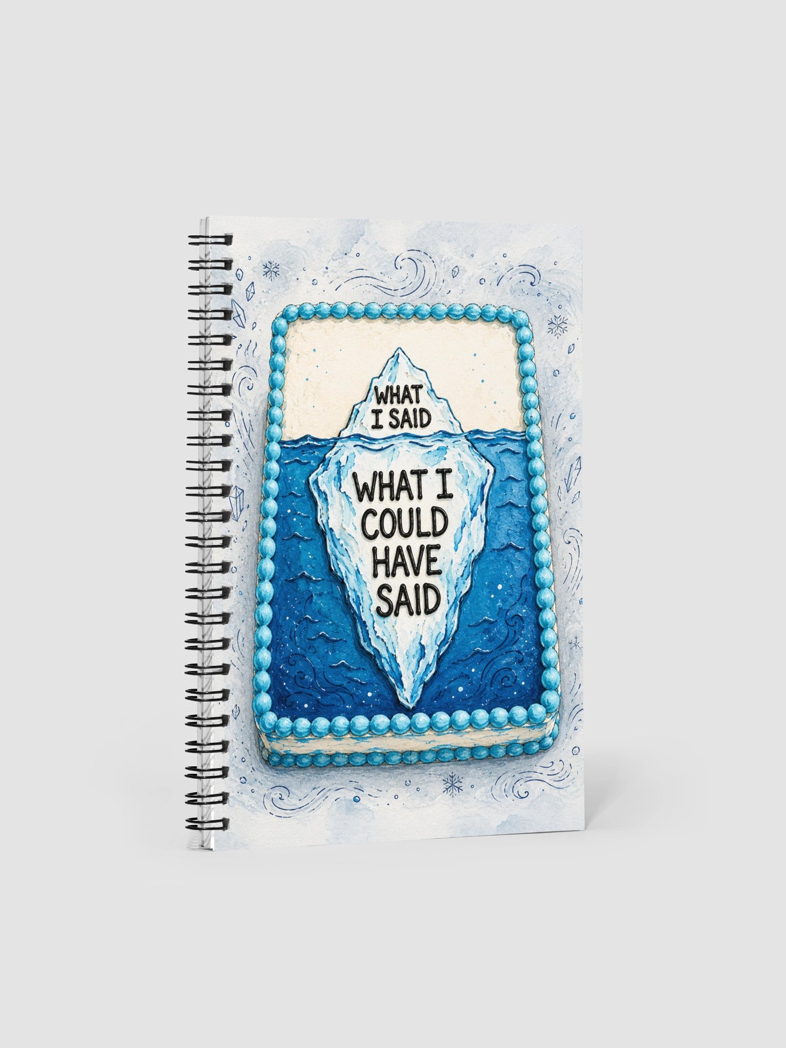 What I Said vs. What I Could Have Said Spiral Notebook product image (1)
