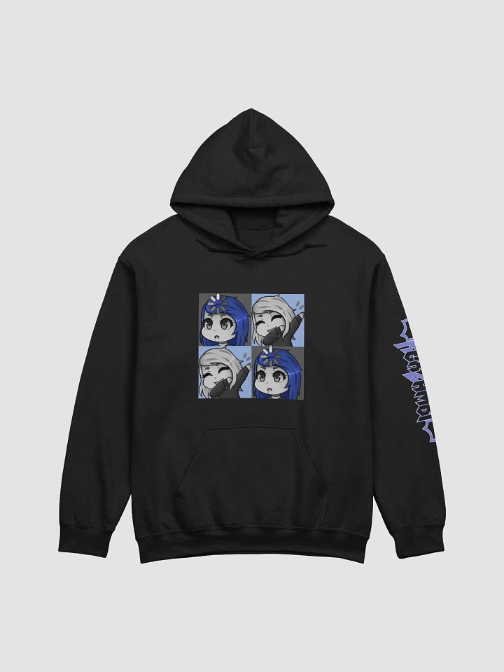 Blue Four-Block Emotes | Classic hoodie product image (1)