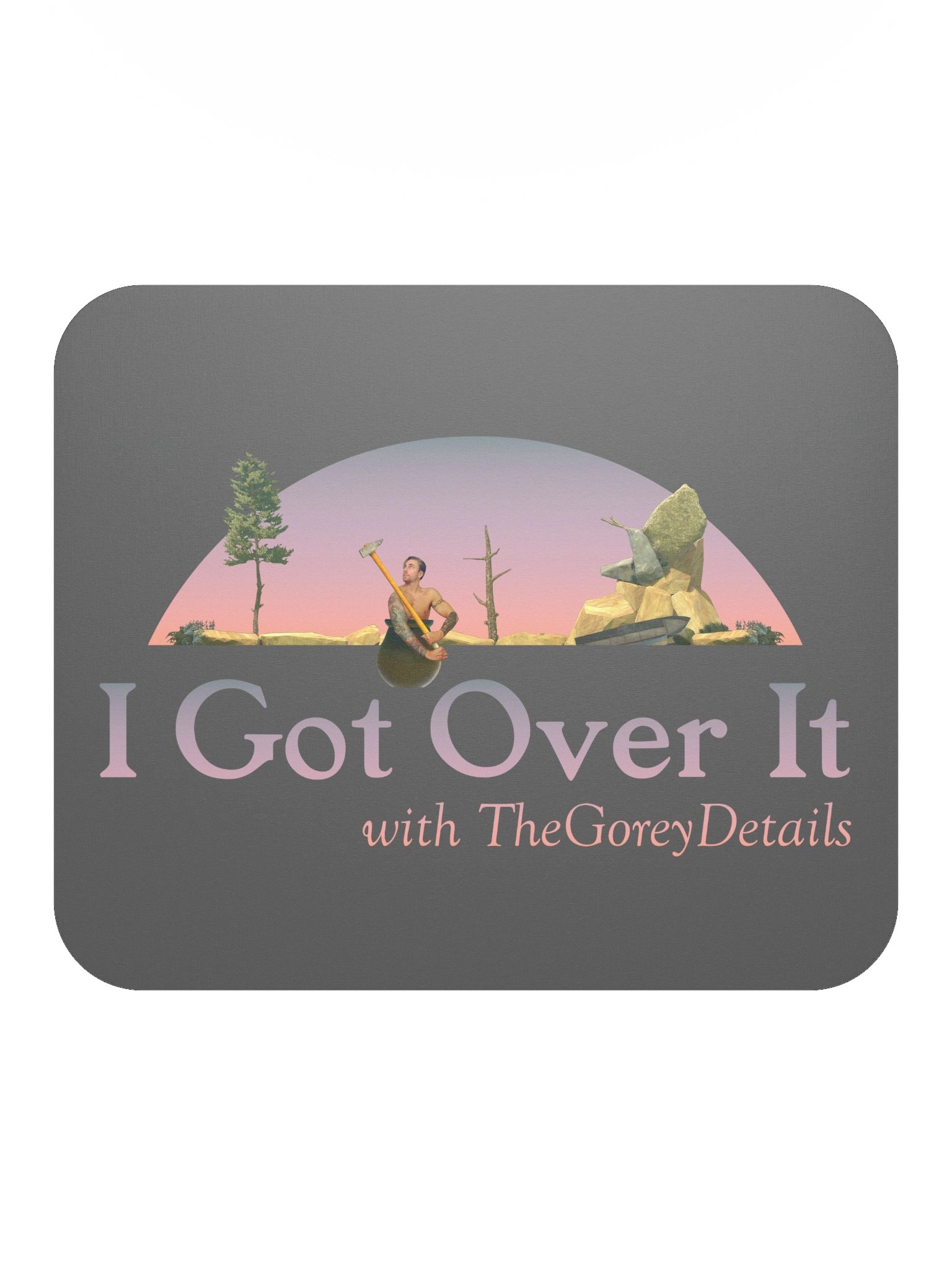 I Got Over It - Classic Mouse Pad product image (2)