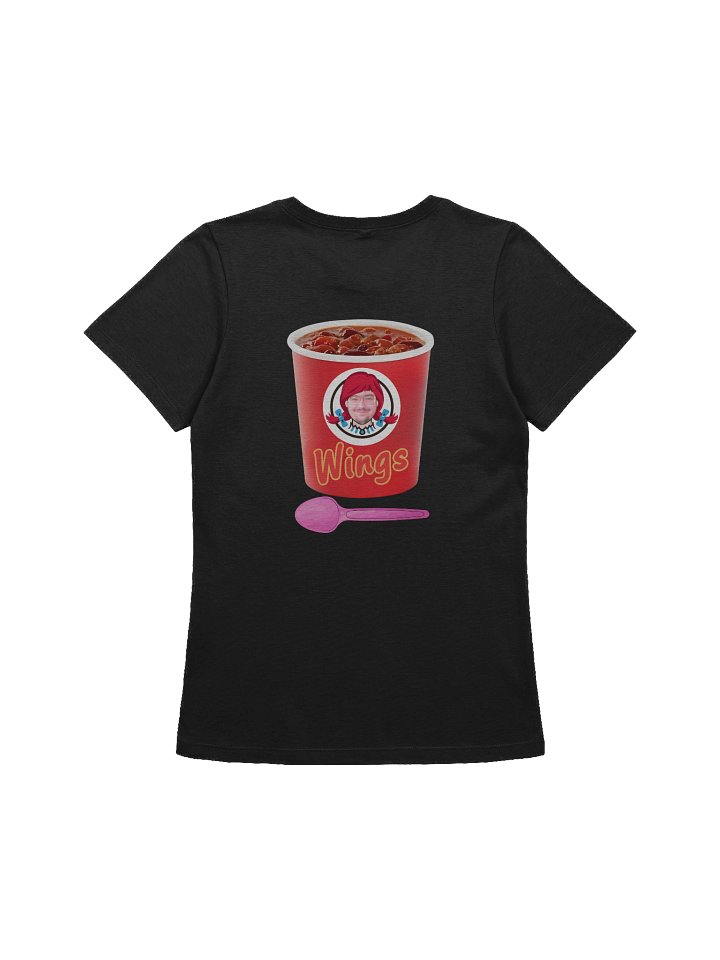 [WOR Shop] Wings Chili - Women's Graphic Tee [white letters] product image (1)