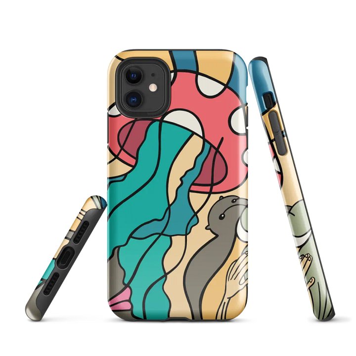 Artistic Mushroom iPhone Case product image (1)