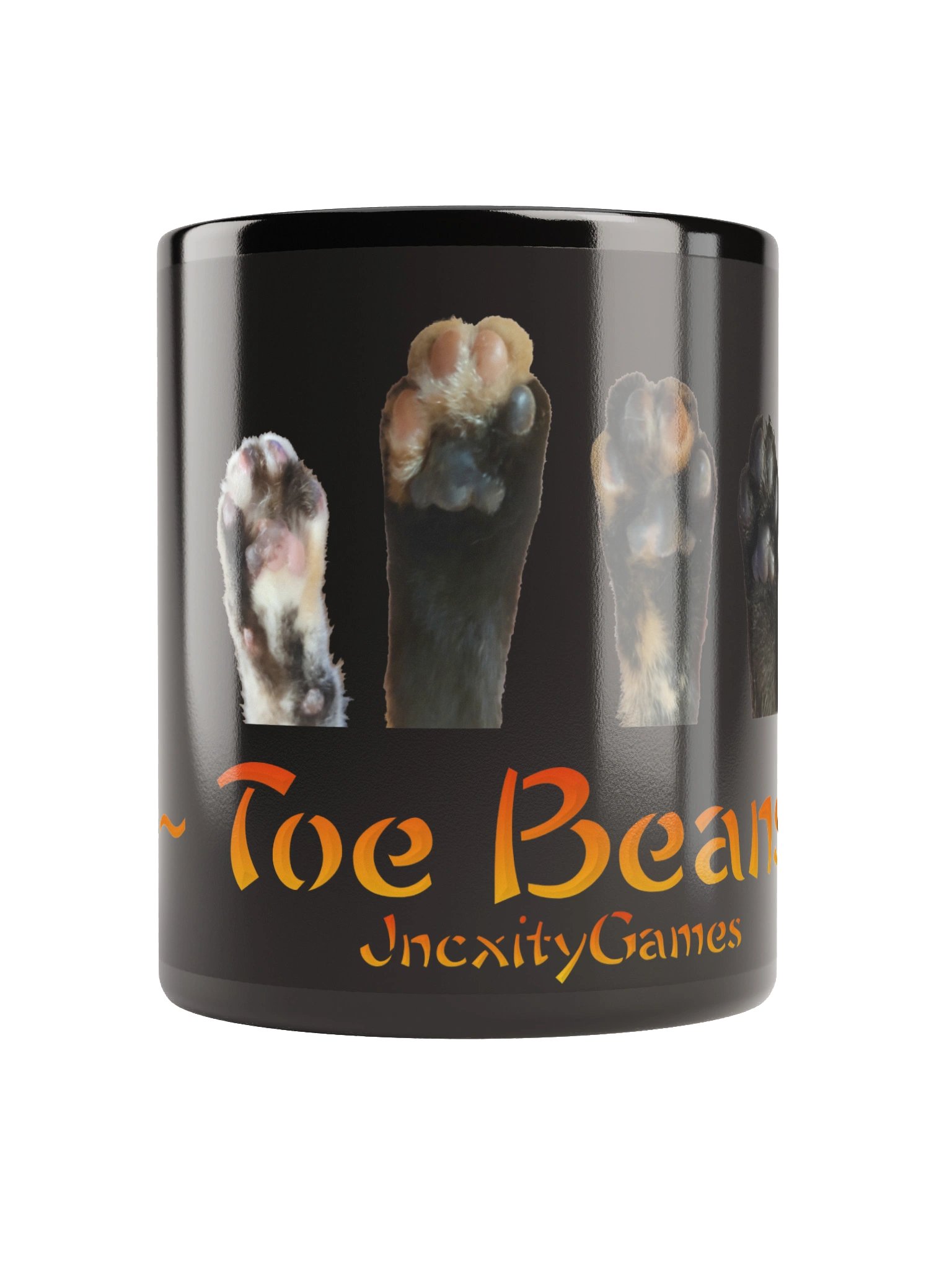 Toe Beans Mug Black product image (9)