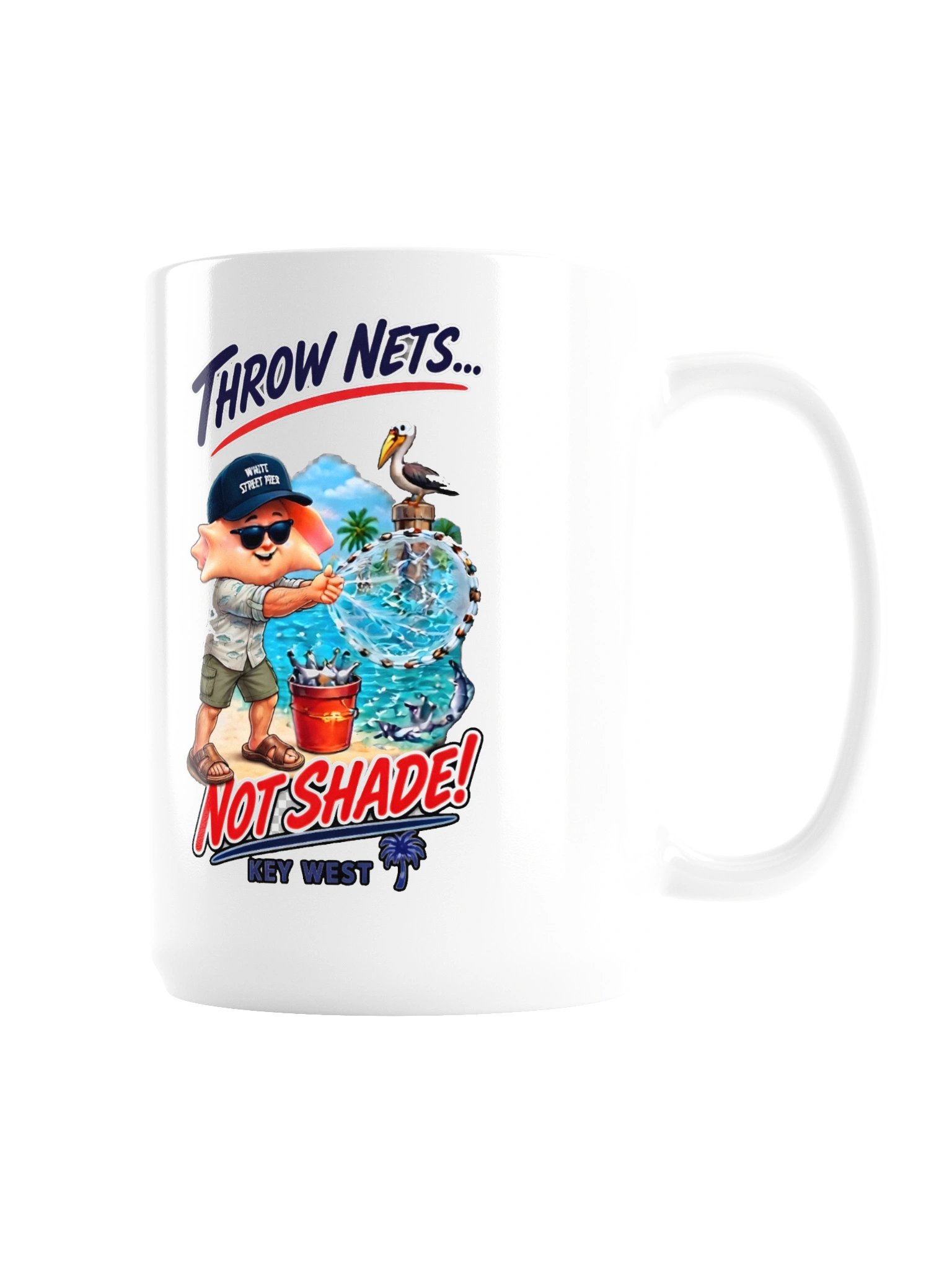 THROW NETS NOT SHADE MUG product image (3)