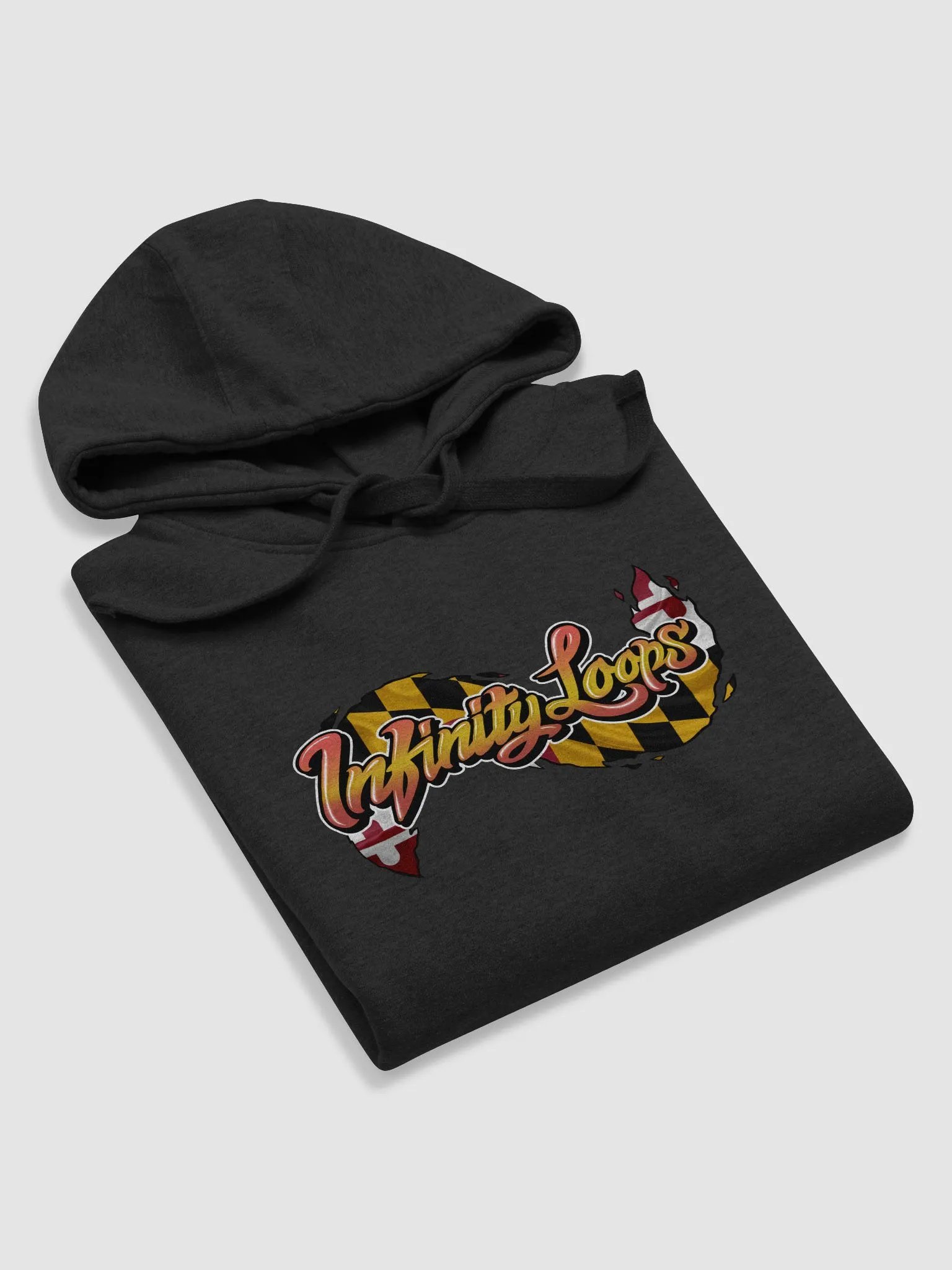 Infinity Loops Maryland Flag Hoodie product image (17)