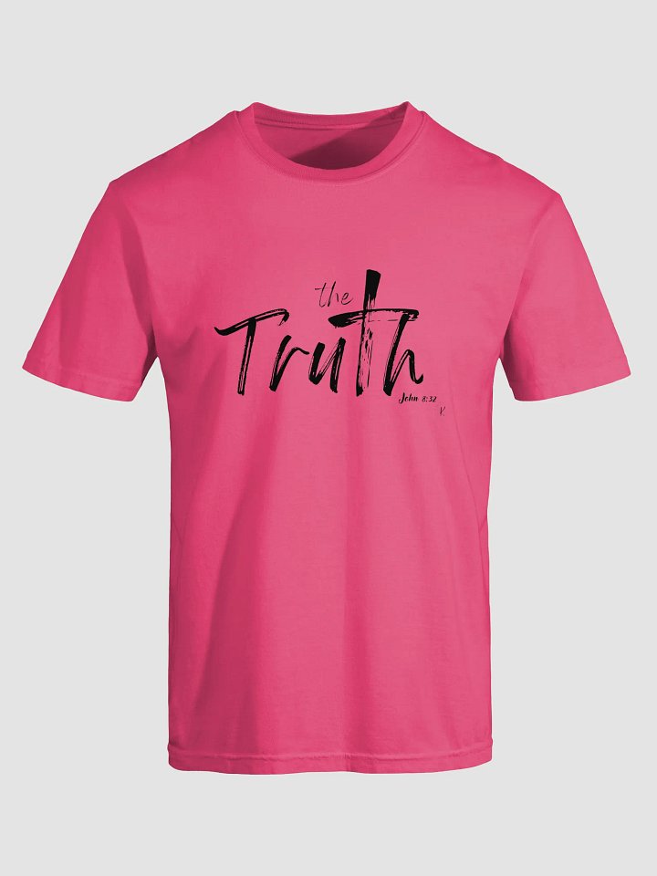 The Truth pink t-shirt product image (1)