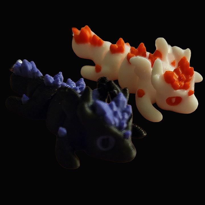 Baby Crystal Dragon keychains product image (1)