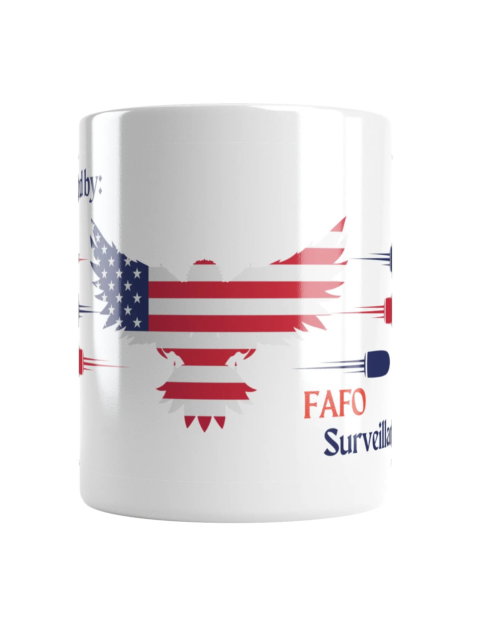Patriotic Eagle Flag Mug product image (2)