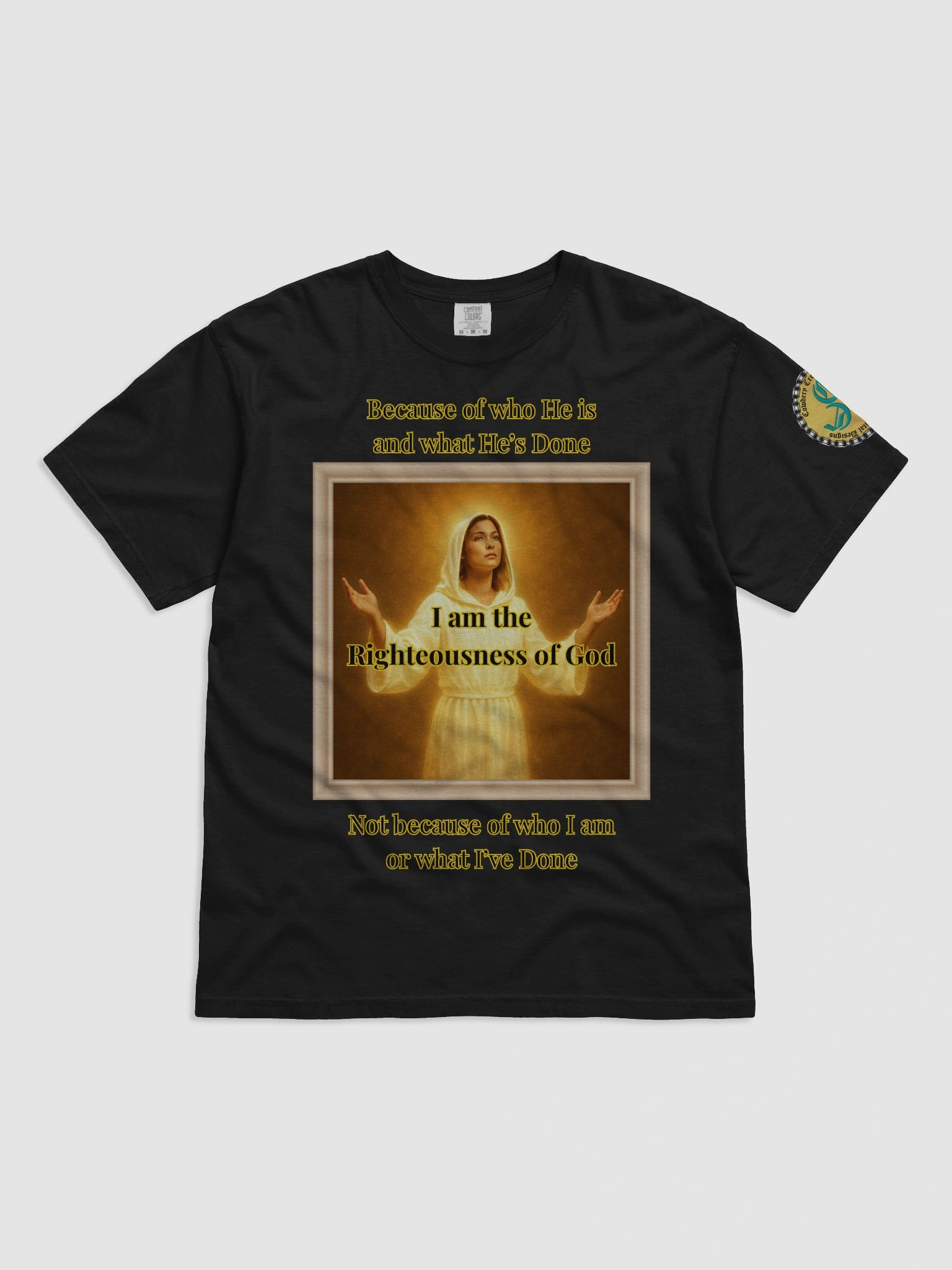 I am the Righteousness of God (Female) Comfort Colors Garment-Dyed Heavyweight T-Shirt Colors (1) product image (10)