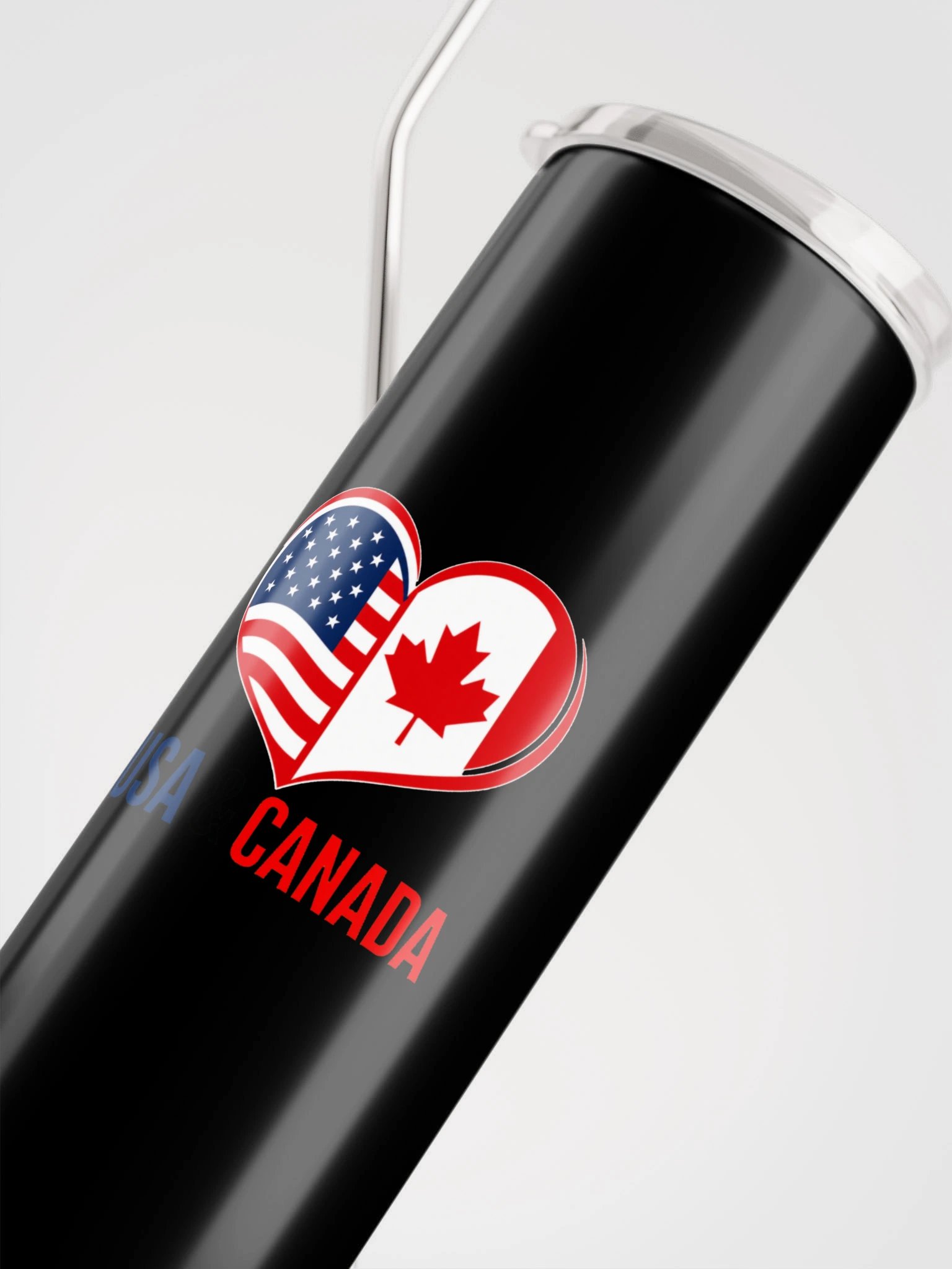 USA & Canada Friendship Heart-Flag Tumbler product image (9)