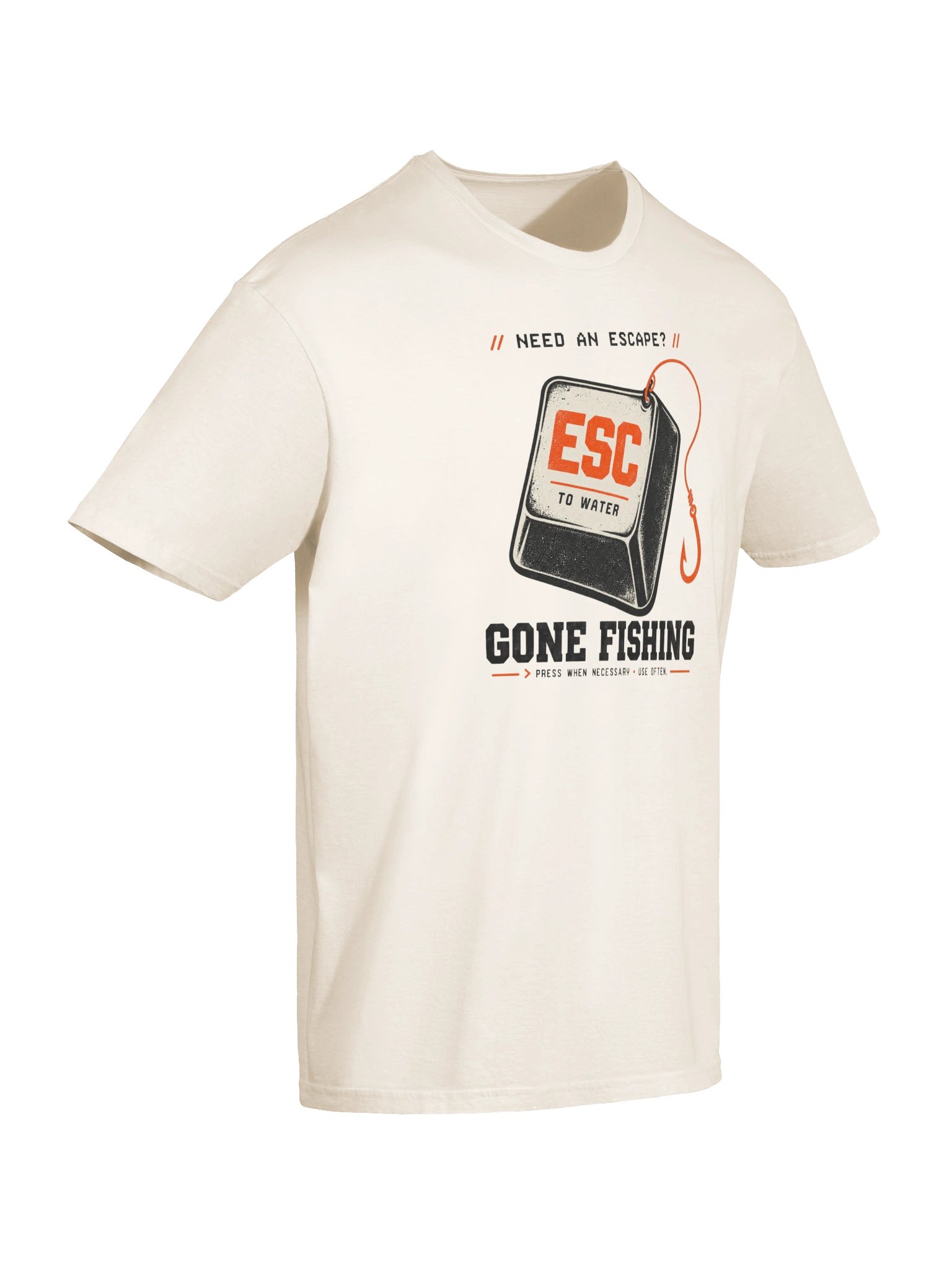 Escape to Fishing T-Shirt product image (6)