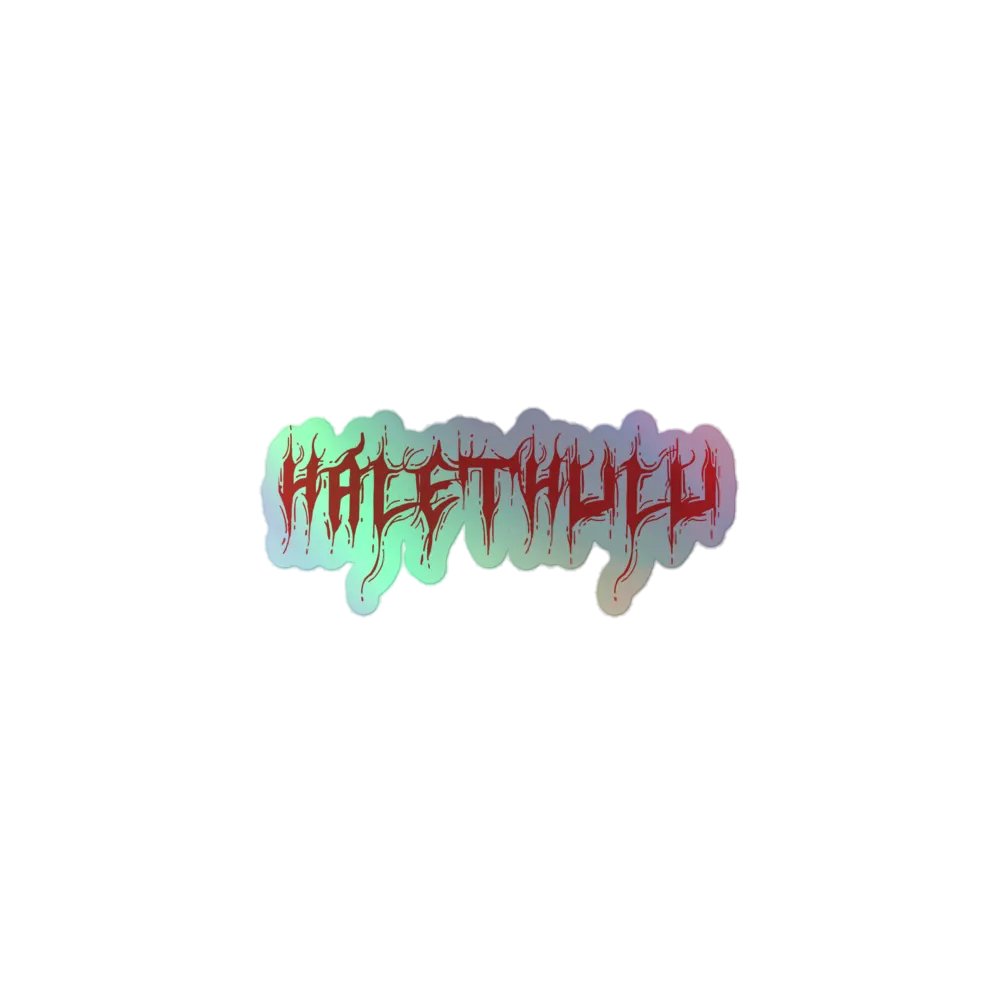 Halethulu Holo Sticker product image (1)