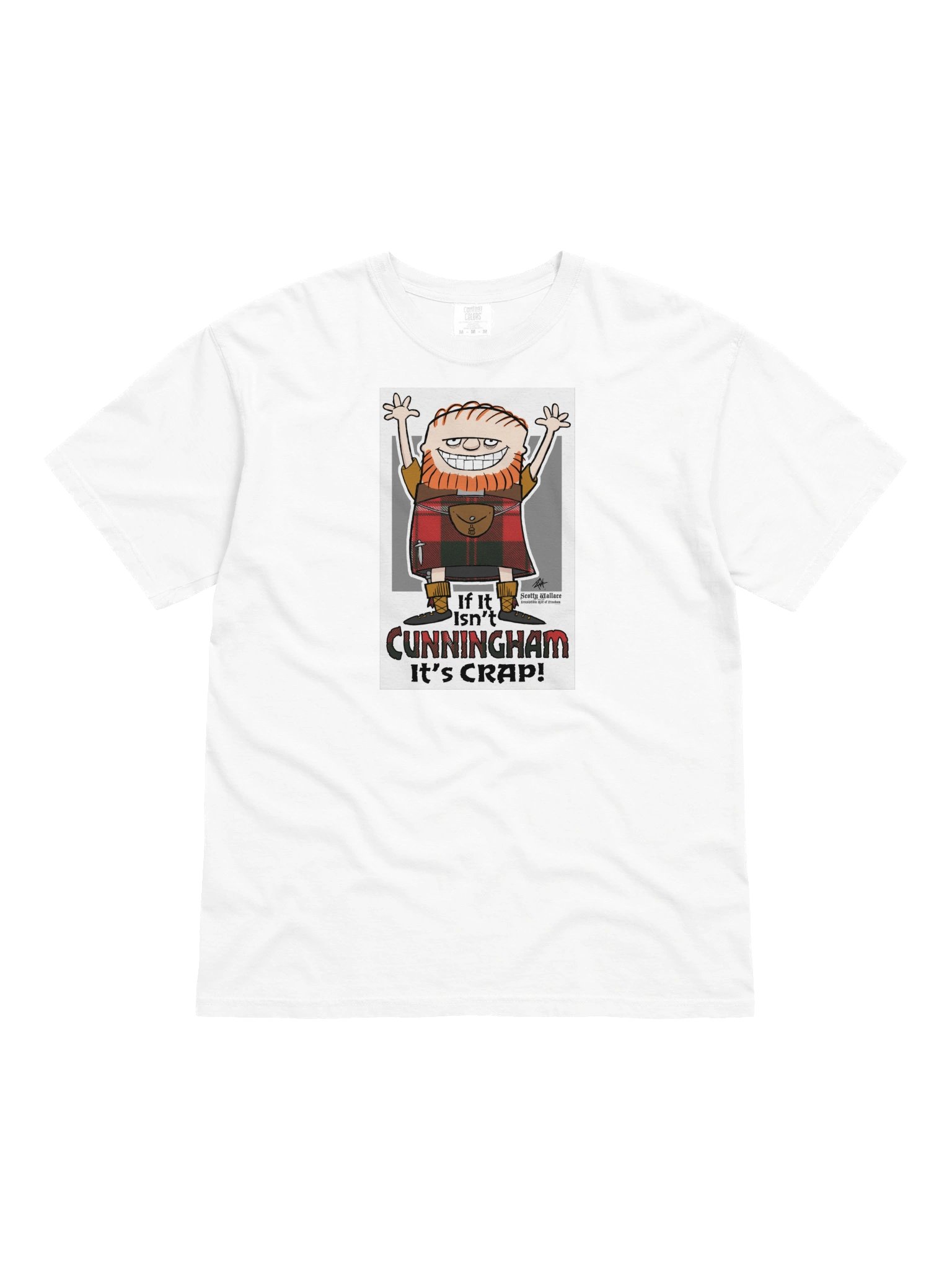 Cunningham Clan Tartan - Funny Scottish Humor Scotty Wallace product image (7)