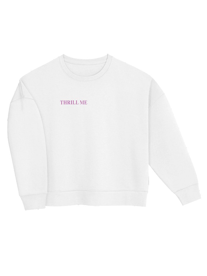 Thrill Me Crewneck — White — view 3