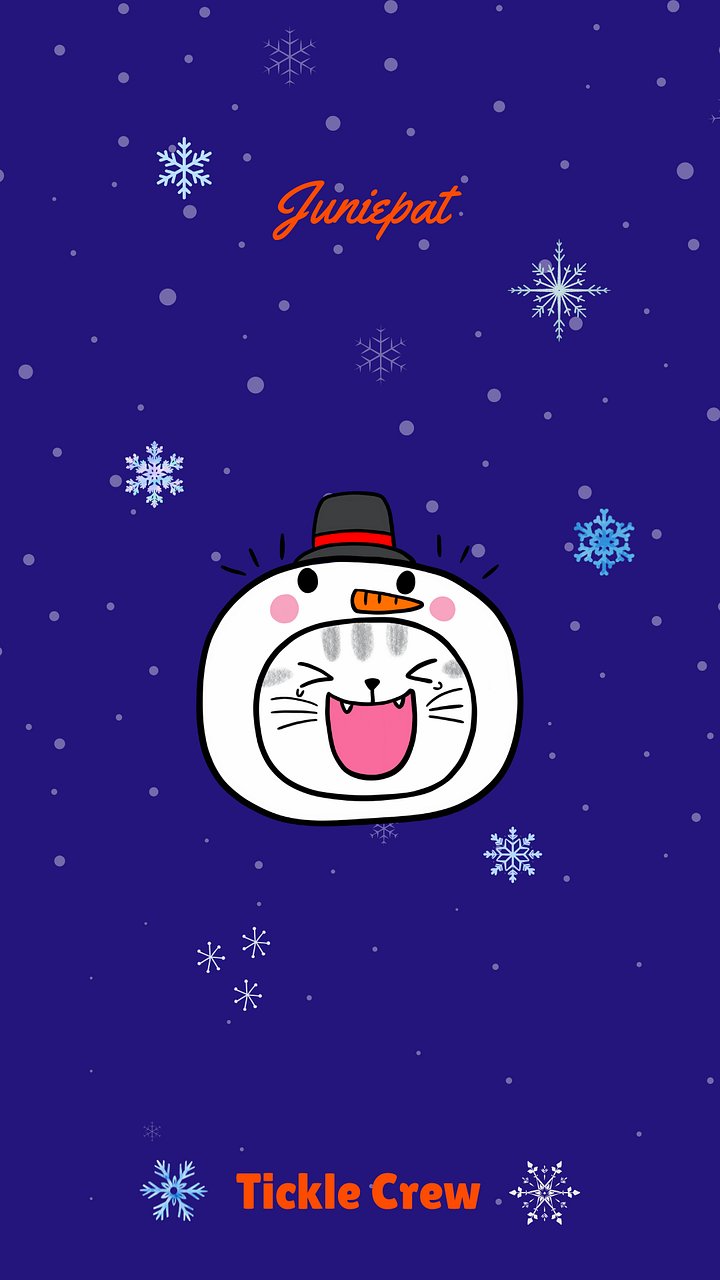 Juniepat Winter 2025 Phone Wallpaper product image (1)