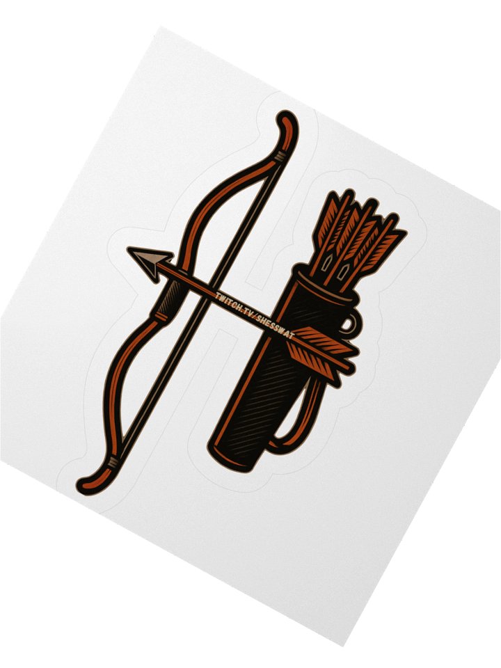 She's SWAT Bow & Arrow Sticker product image (6)