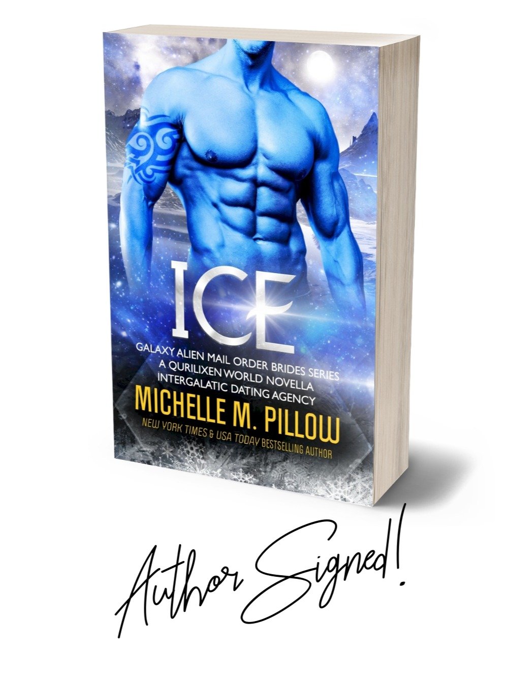 SIGNED: Ice (Galaxy Alien Mail Order Brides #4) Paperback product image (1)