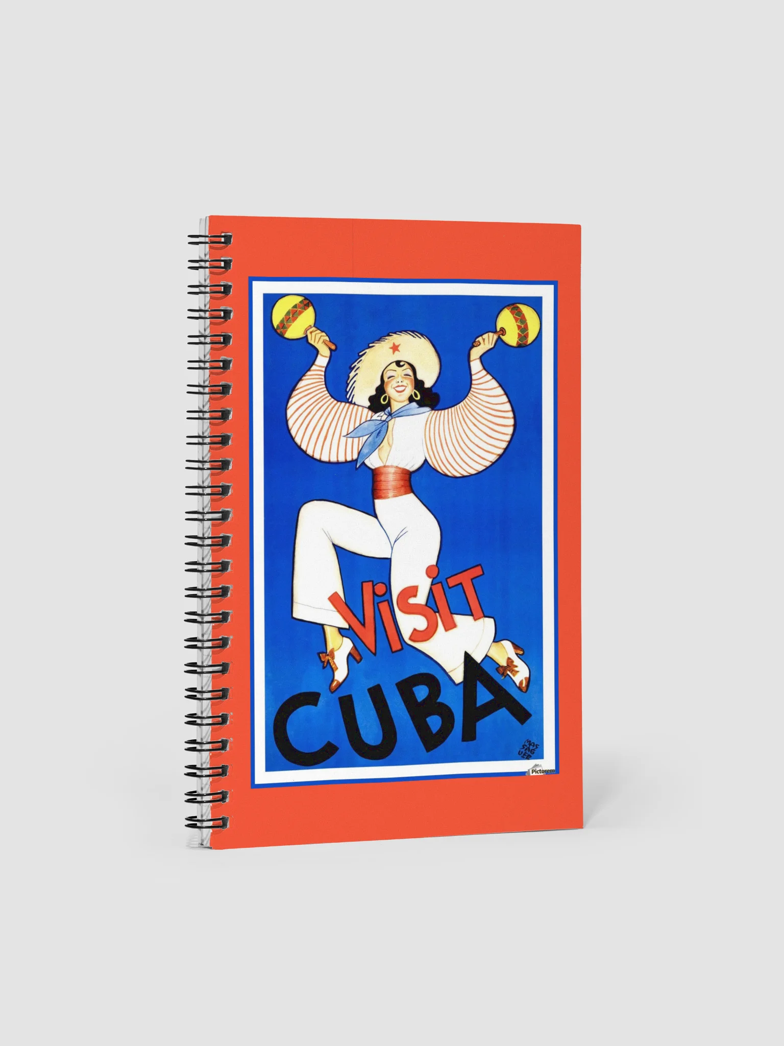 Visit Cuba Spiral Notebook product image (1)
