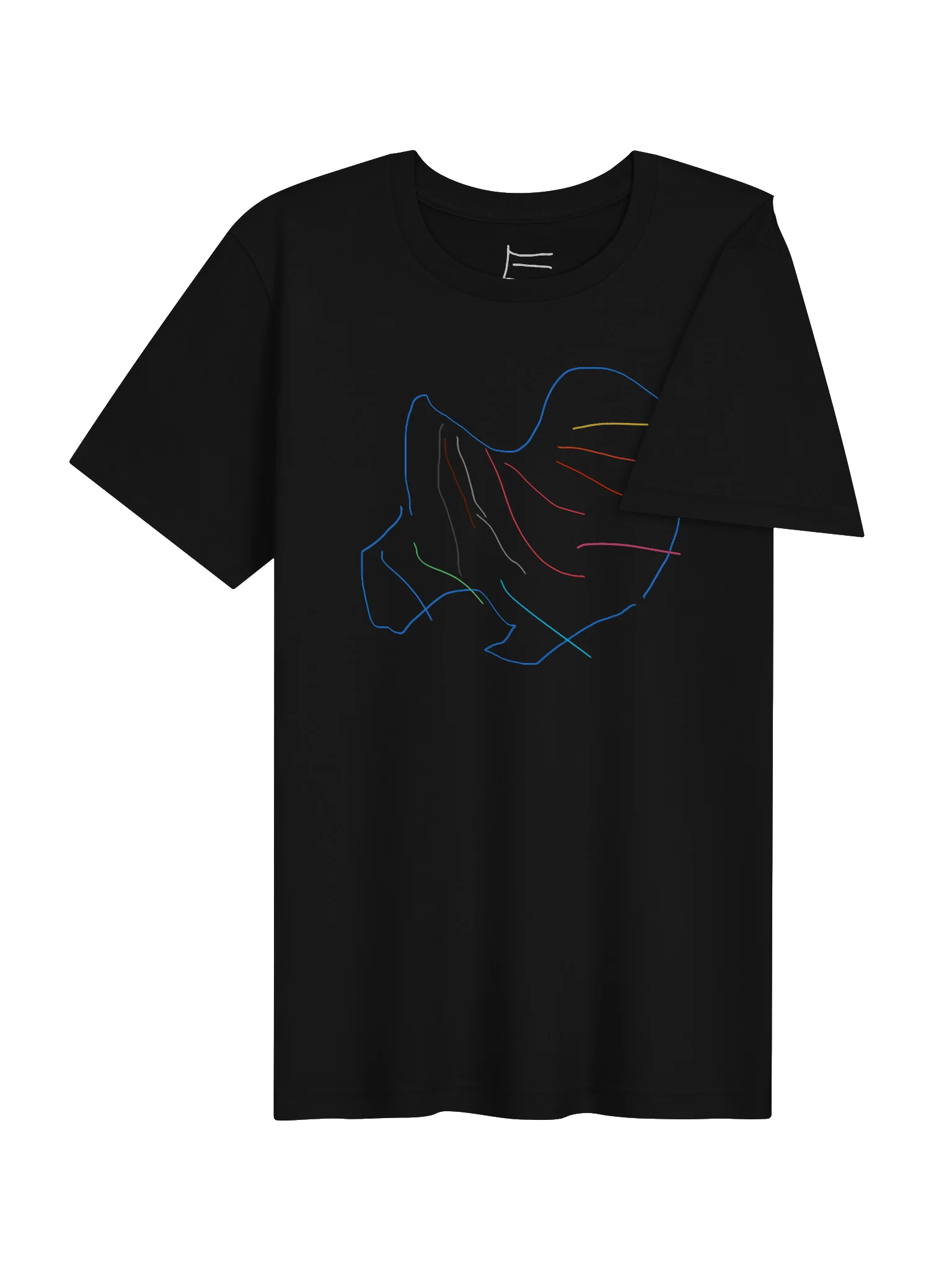 e rainbow wing tee (adult) product image (4)