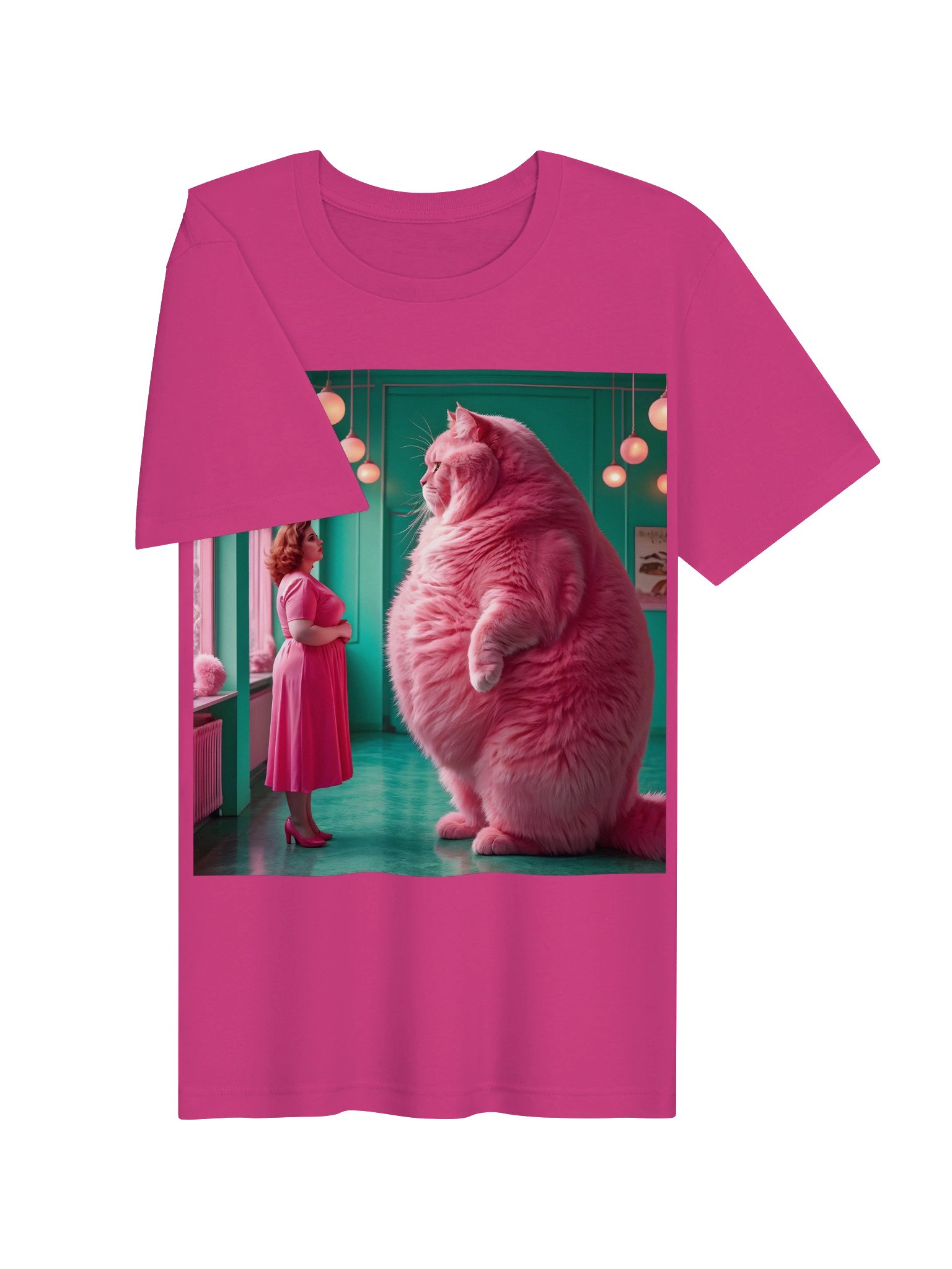 Pink Puss | Bella+Canvas Unisex Supersoft T-Shirt product image (33)