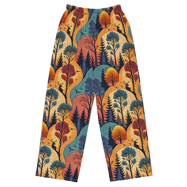 Autumn Forest Wide-Leg Pants product image (1)