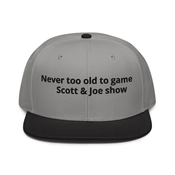Never too old to game hat product image (1)