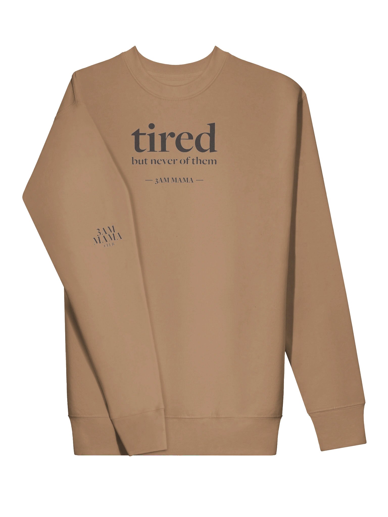 Tired Crewneck - Cappuccino product image (3)