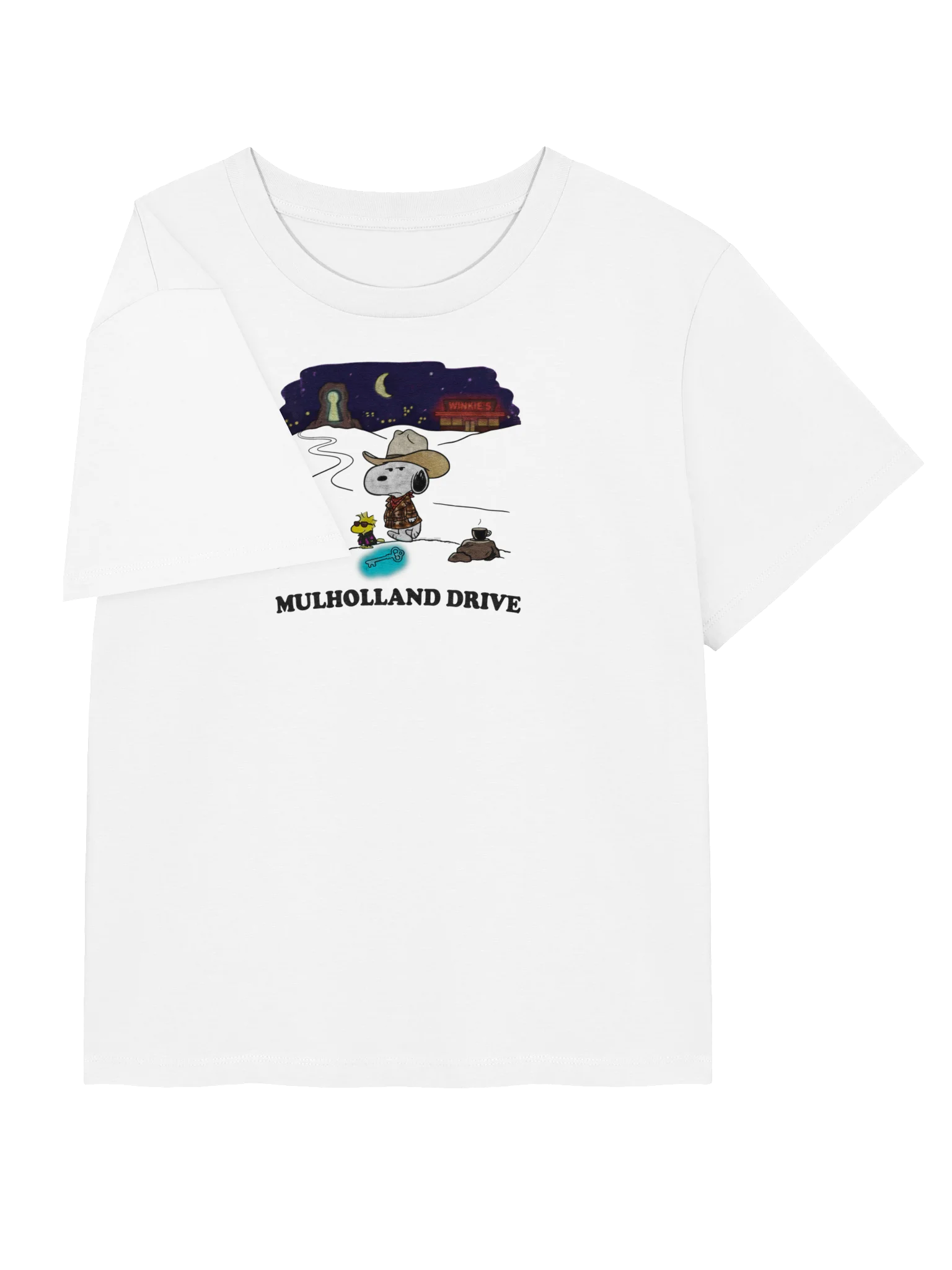 Vintage Snoopy 'Mulholland Drive' Parody Tee product image (3)