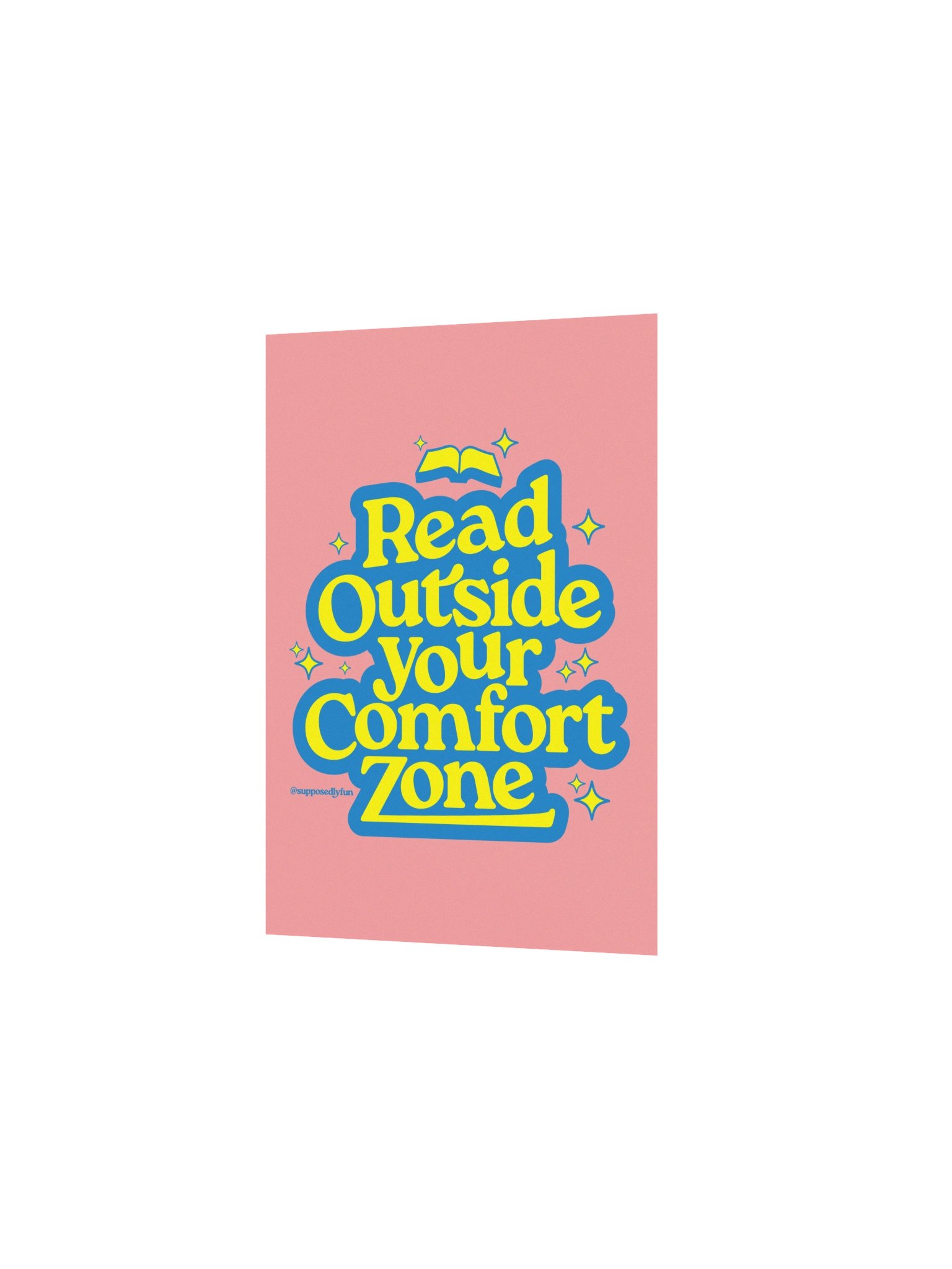 Read Outside Your Comfort Zone Poster product image (3)