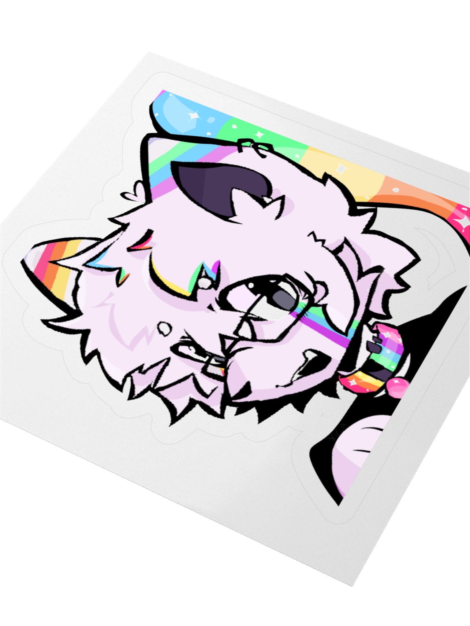 GLITTER CHECK sticker product image (3)