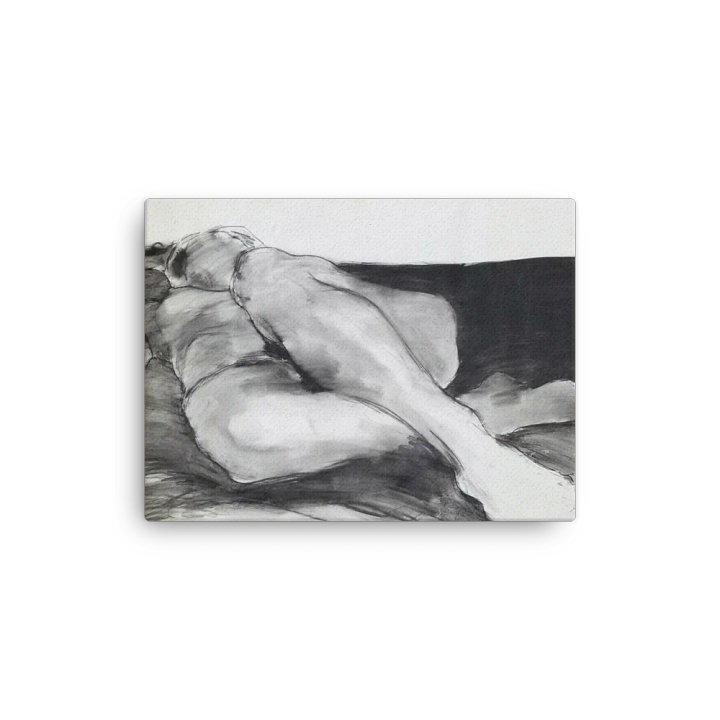 Loose figure sketch # 1, early 1980s by Virgil Laidig product image (1)