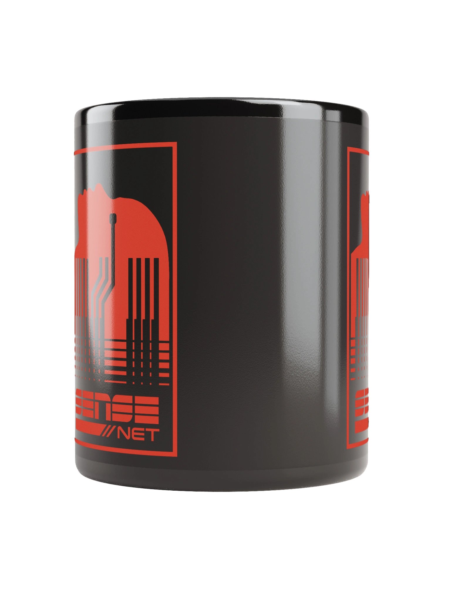 Sense/Net Logo Version 4 Mug (red on black) product image (5)