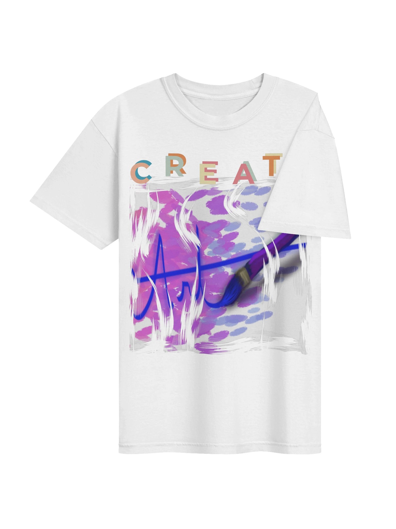 "Create Art" T-Shirt. Men's Comfort Colors Garment-Dyed Heavyweight T-Shirt product image (4)