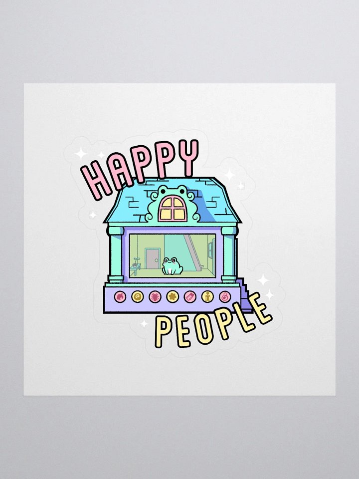 'Pixel Frogs' Sticker product image (1)