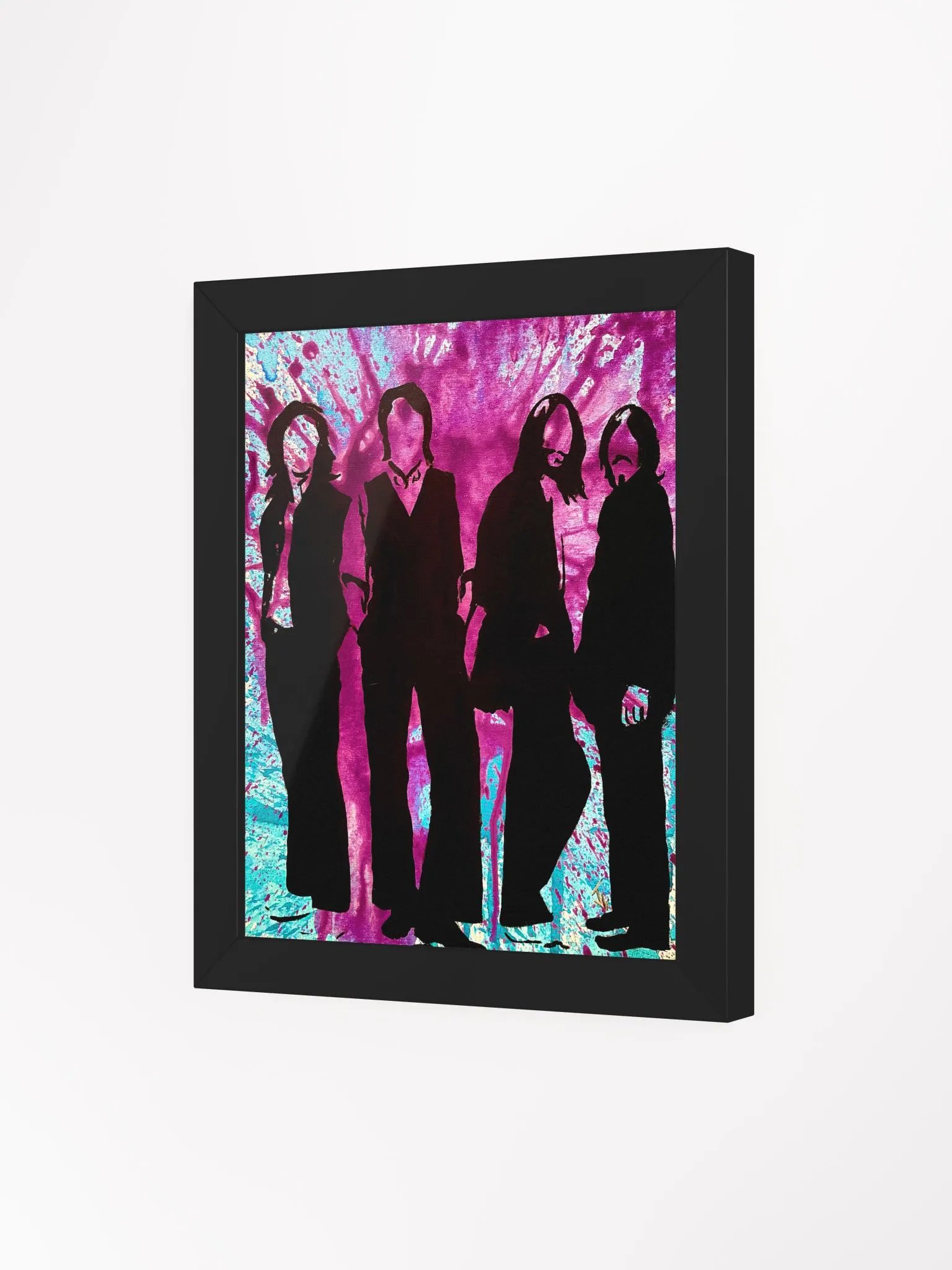 Four Brits Silhouette Splatter Print product image (31)