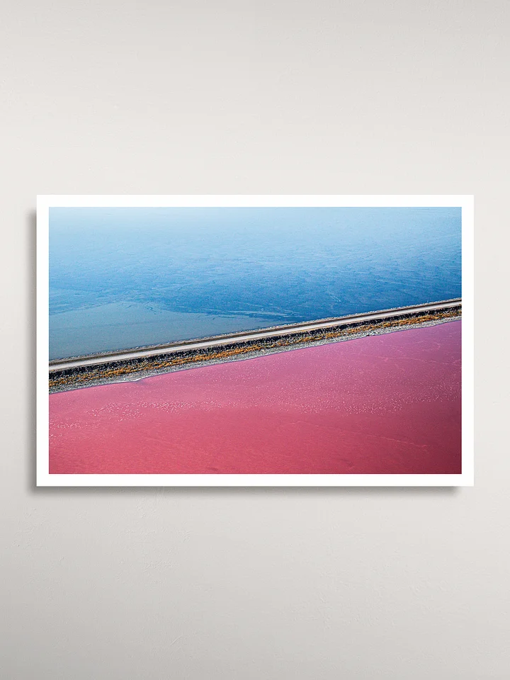 Lucin Cutoff Great Salt Lake Poster product image (1)