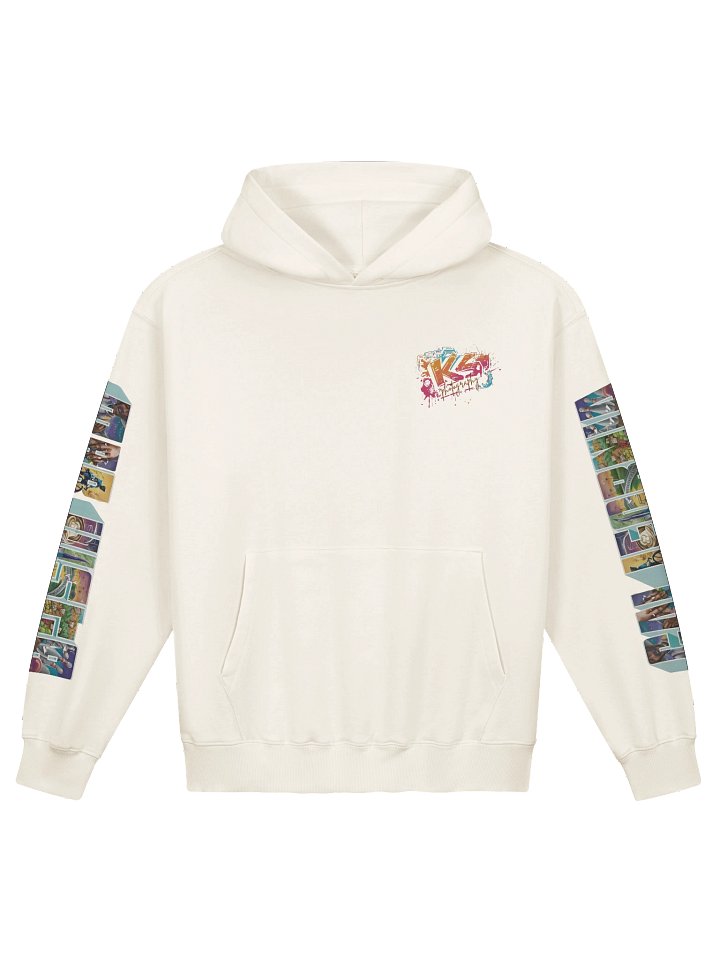 Mars Vista Graffiti Heavy Weight Terry Hoodie product image (1)