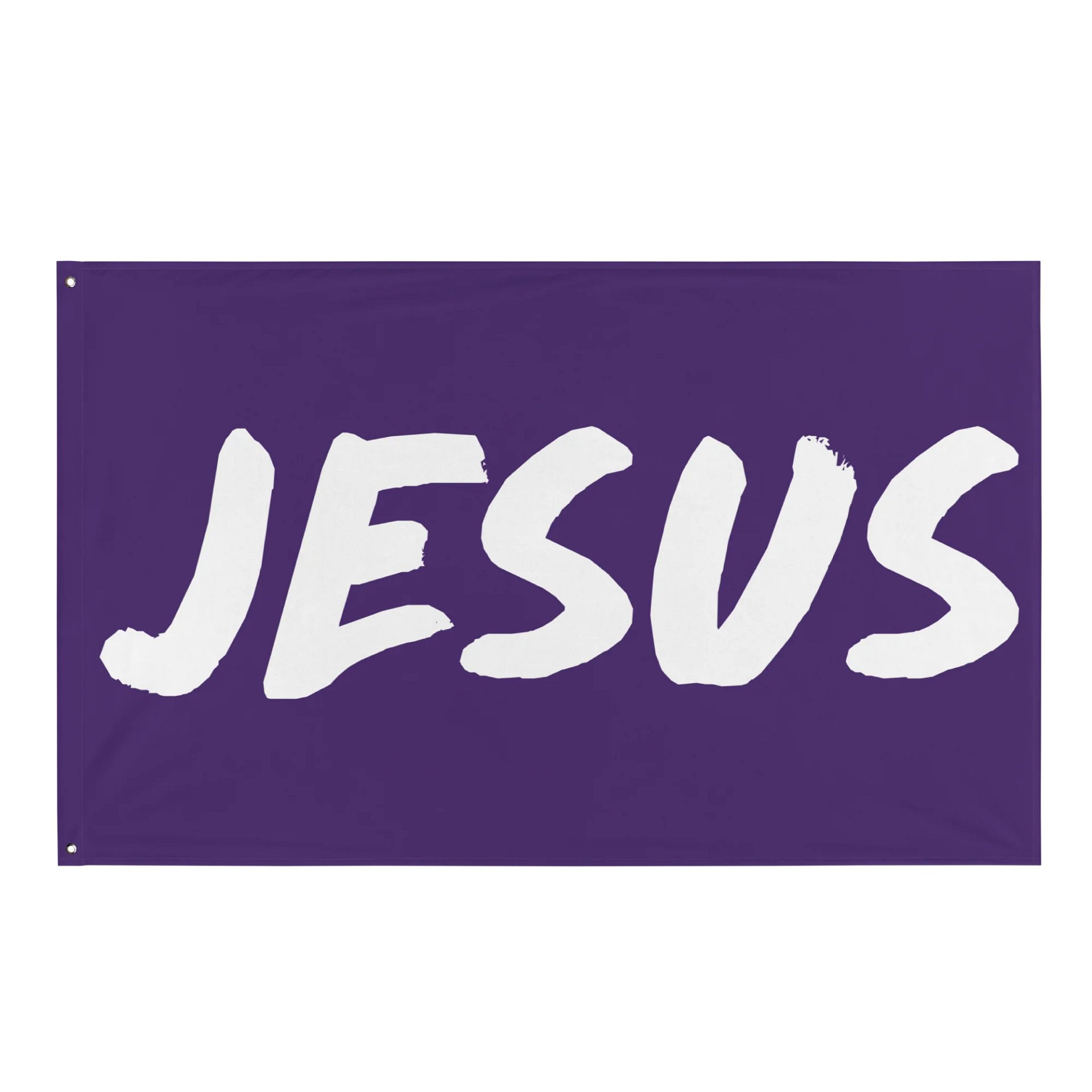 Jesus Flag Purple product image (1)