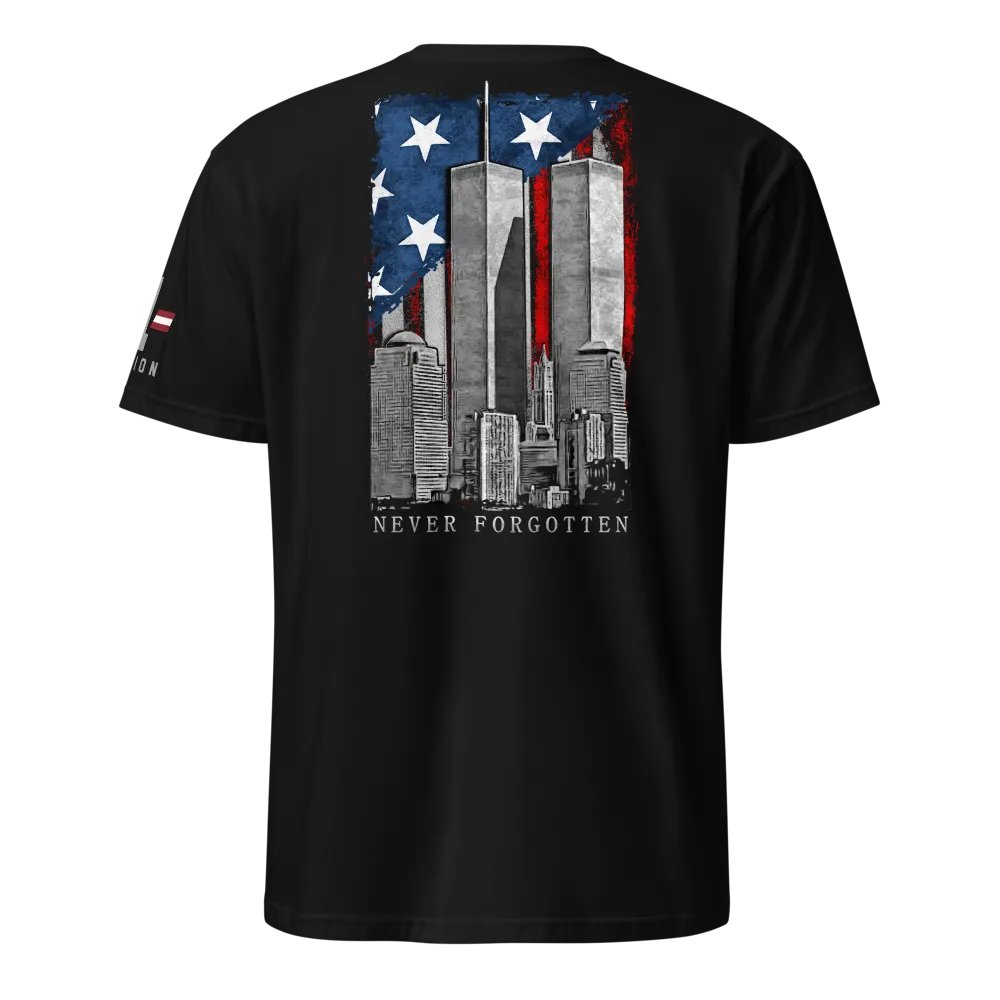 9/11 Folded Flag: Never Forgotten product image (1)