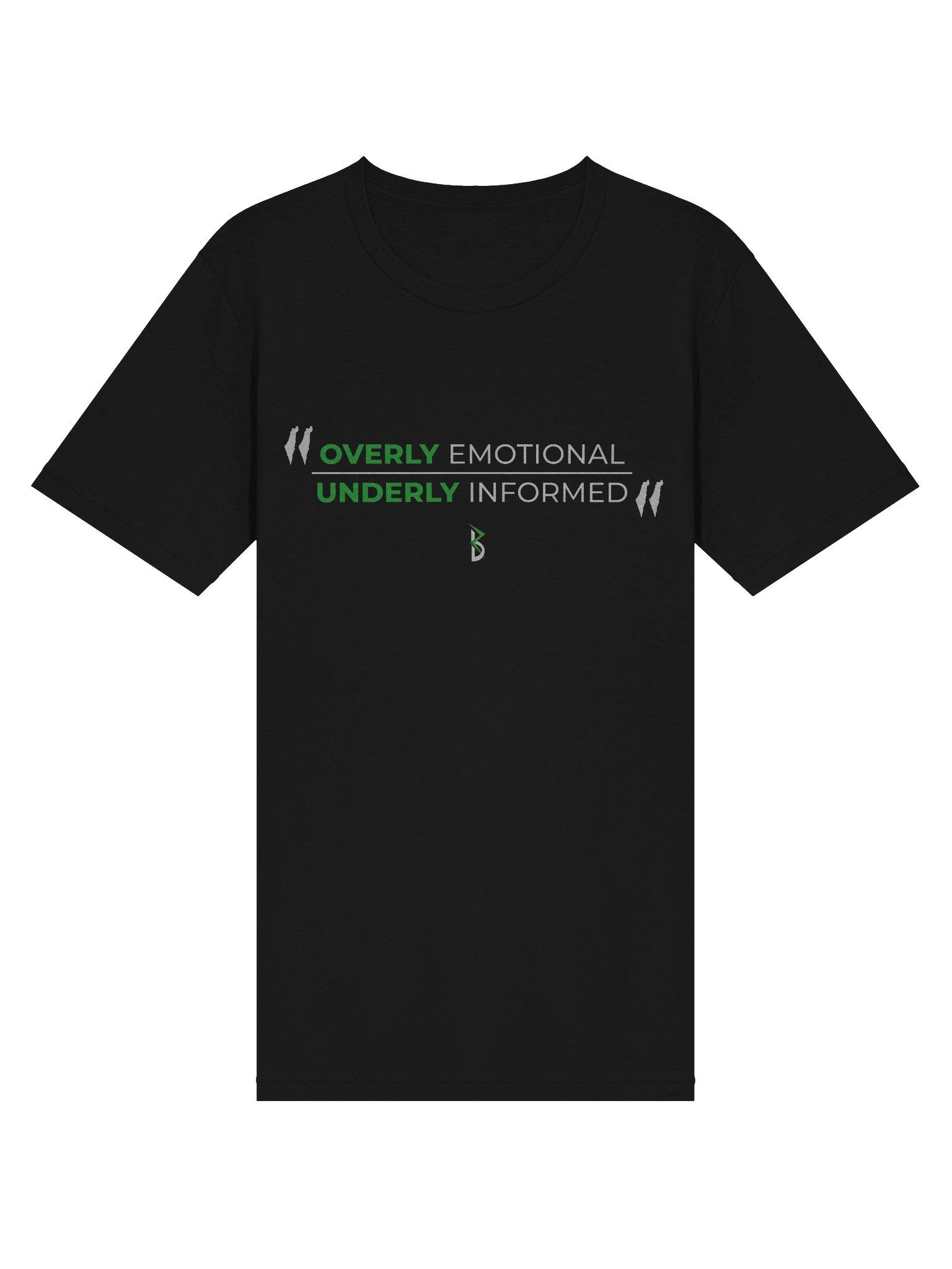 Overly Emotional, Underly Informed Tee v2 product image (3)