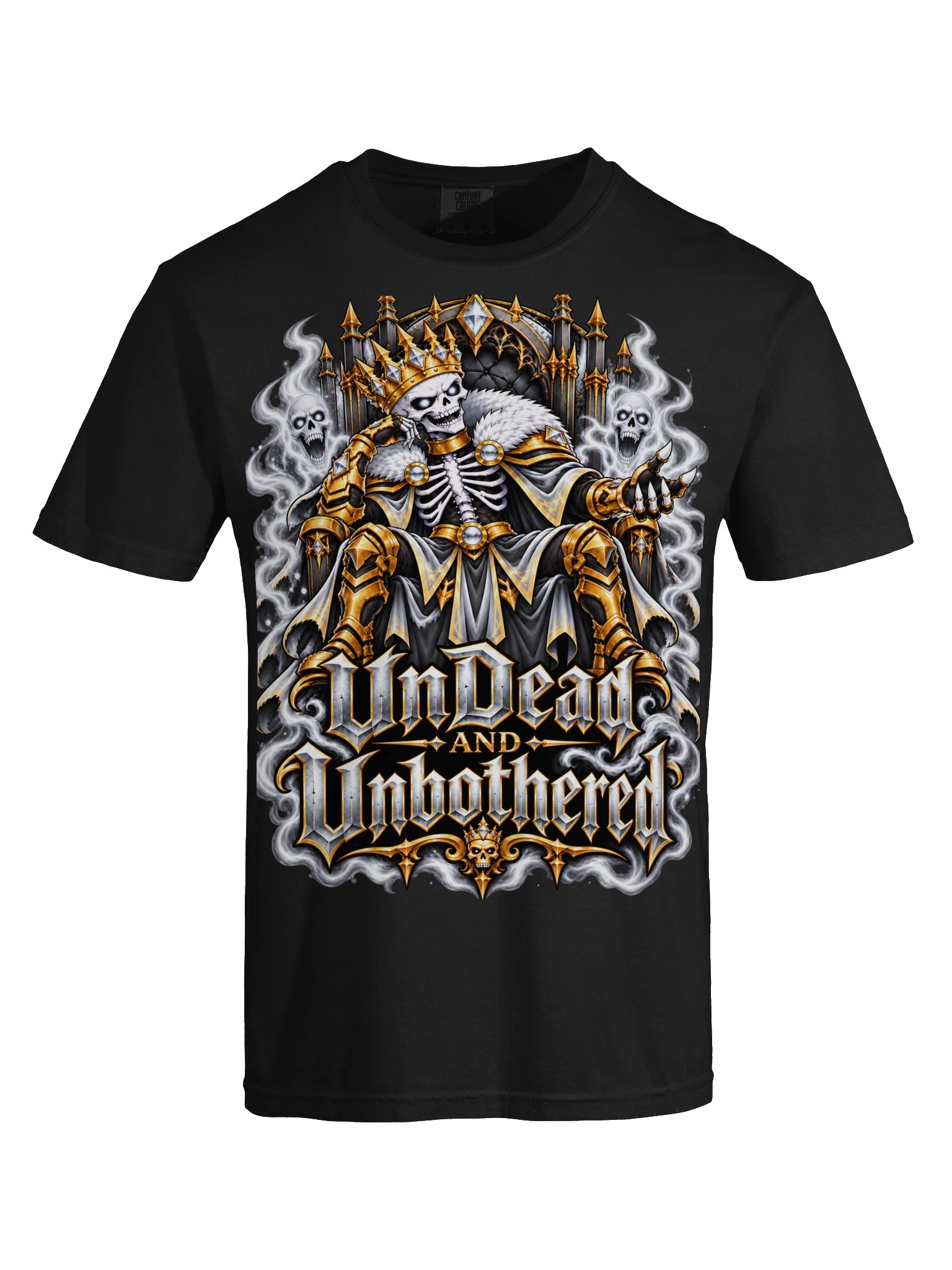 Undead and Unbothered Tee (White) product image (9)