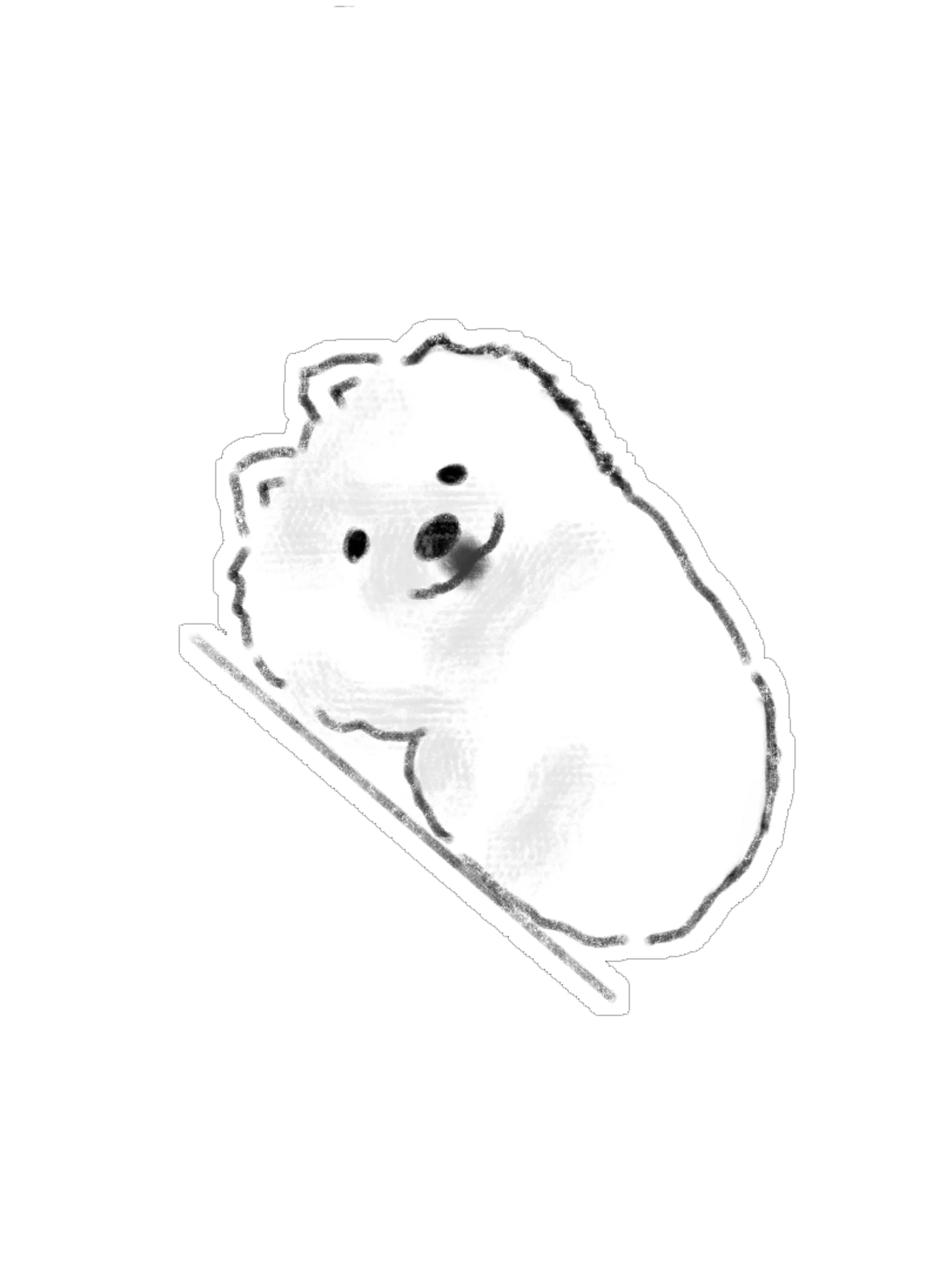 White Dog Prop Series PNG Graphics Bundle (15 Designs) product image (9)