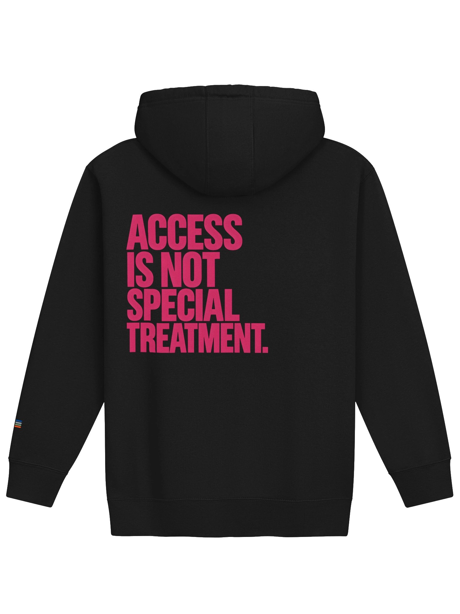 SEEN | Access Is Not Special Treatment Unisex Premium Hoodie product image (2)