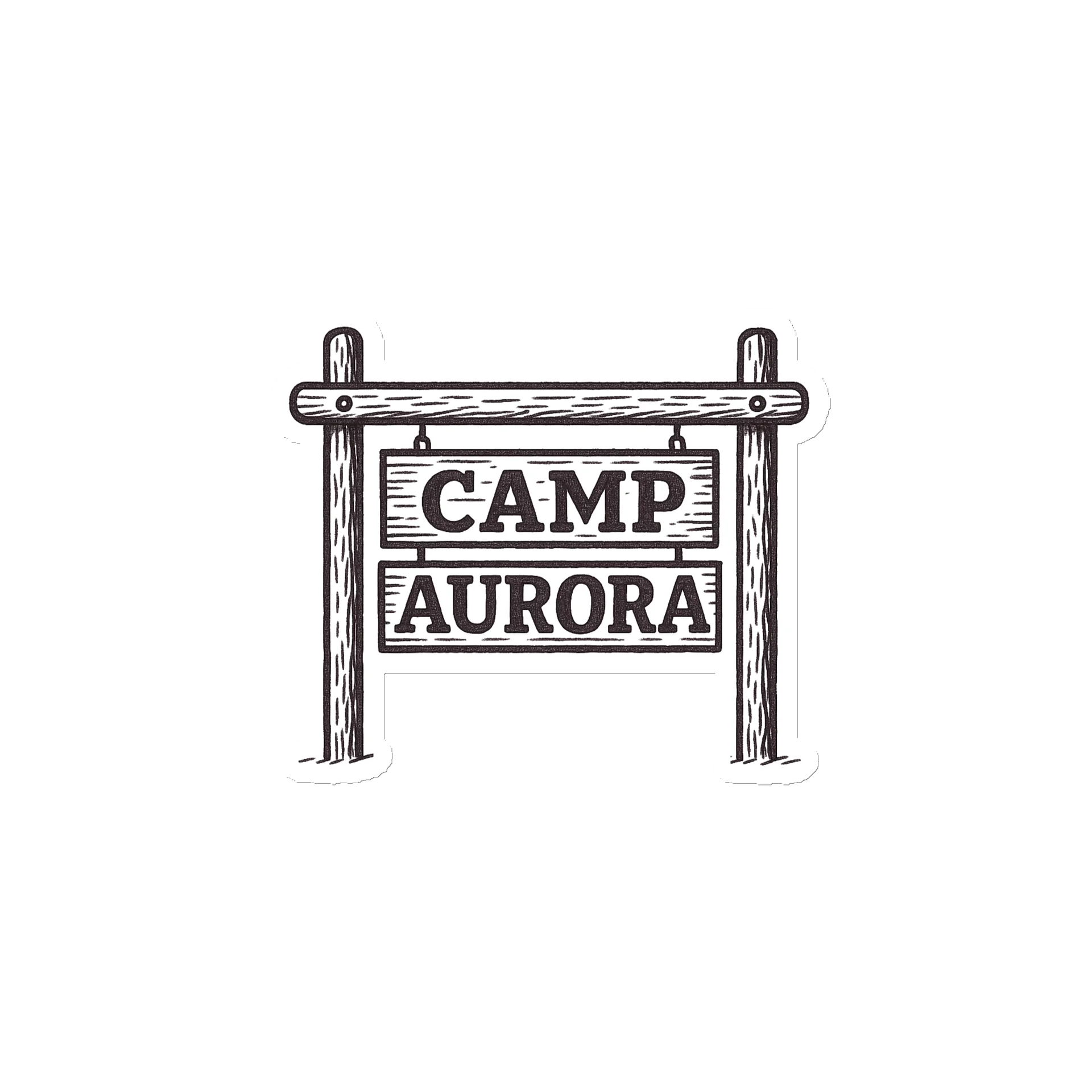 Camp Aurora Magnet product image (1)