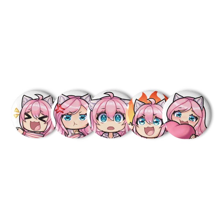 Mysteli Button Pins 1.25