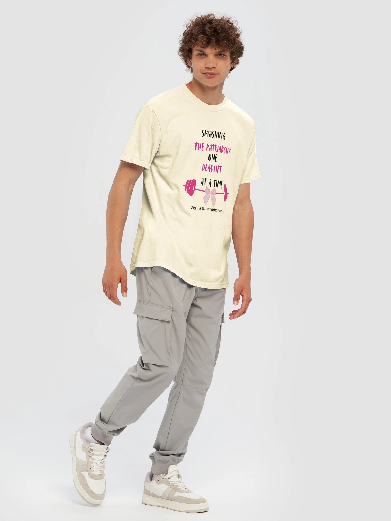 Smashing the Patriarchy Deadlift Tee product image (47)