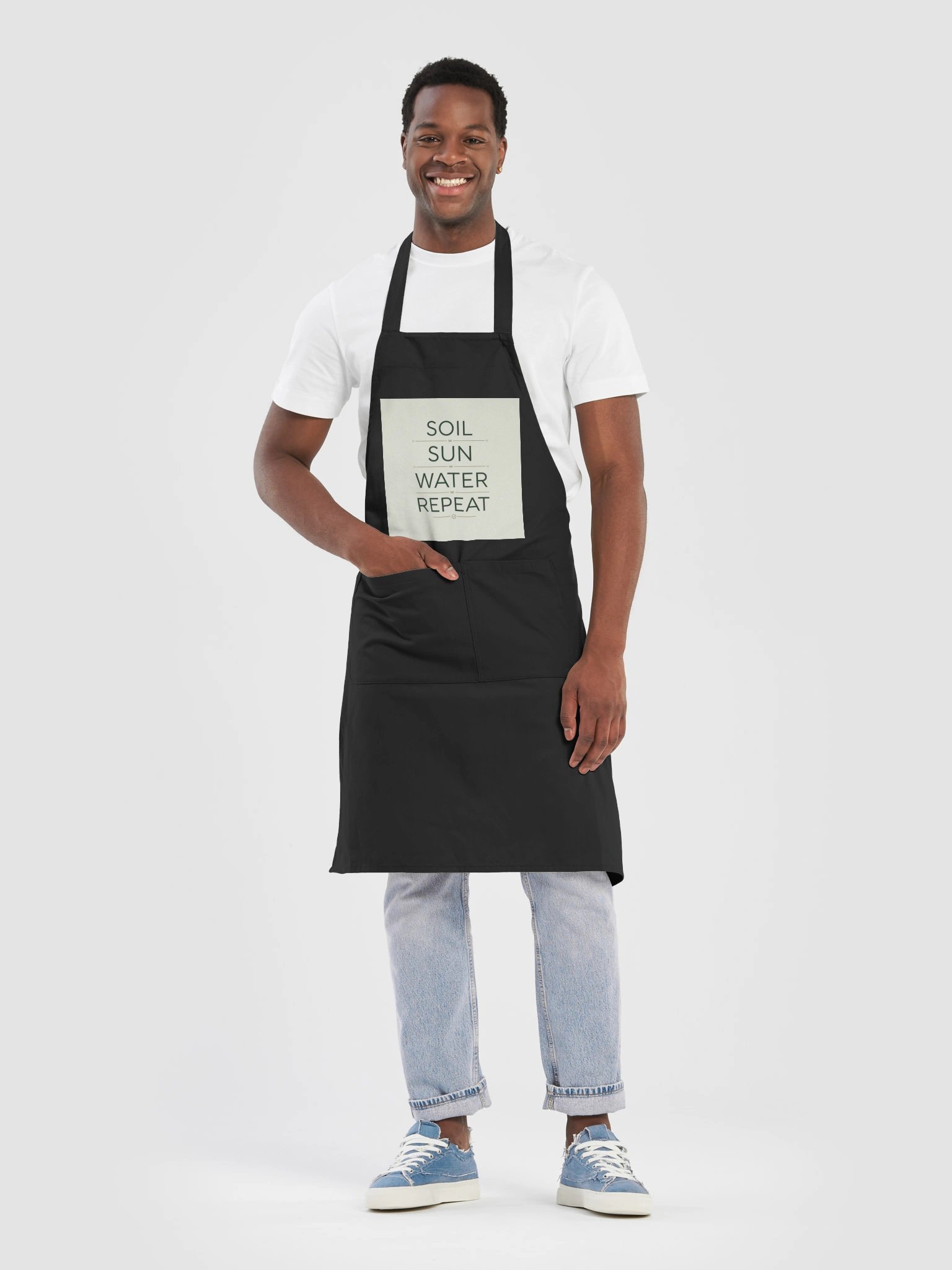 Soil, Sun, Water, Repeat — Apron product image (1)