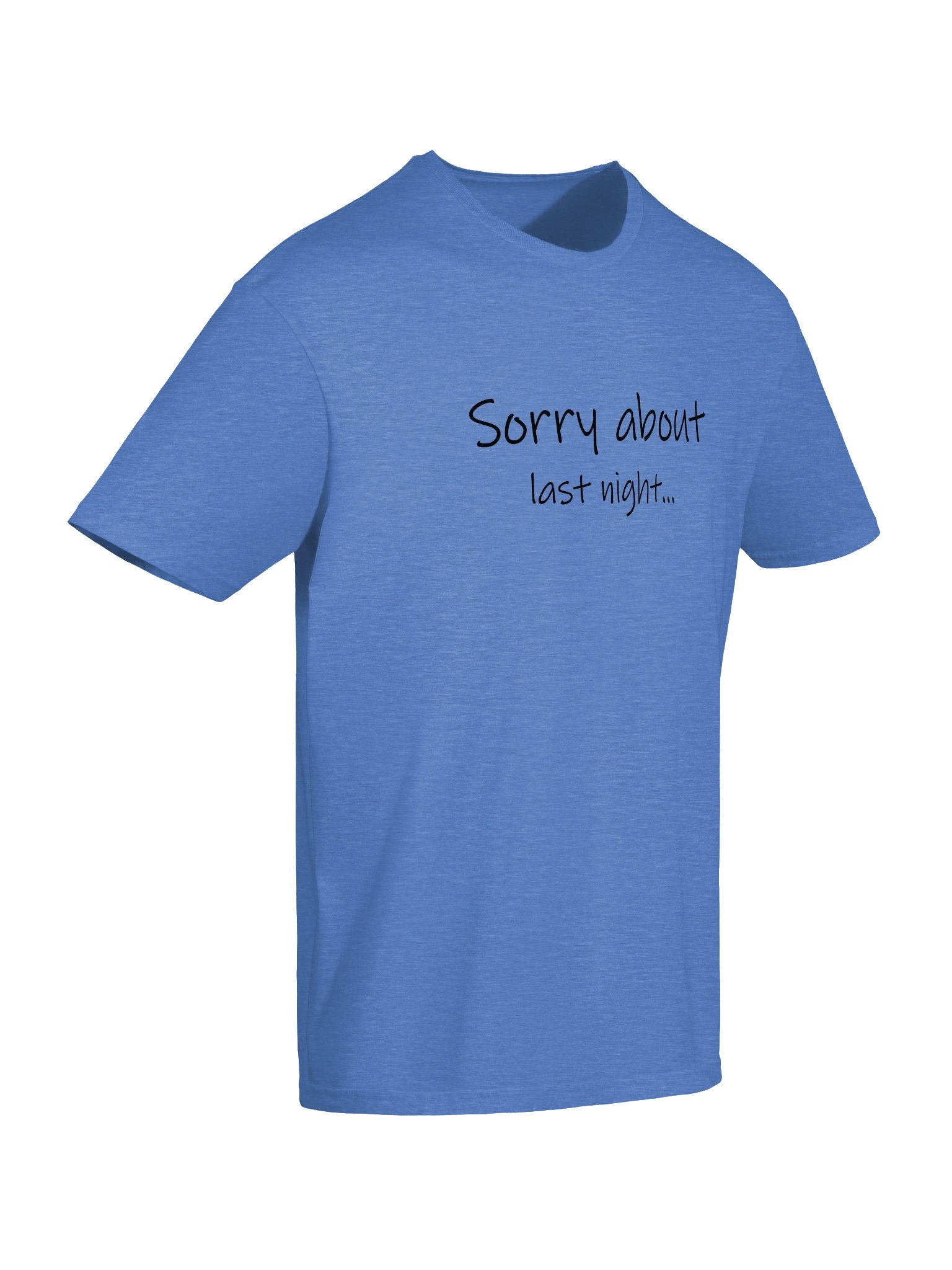 Sorry About Last Night Softstyle Tee Lt. product image (41)
