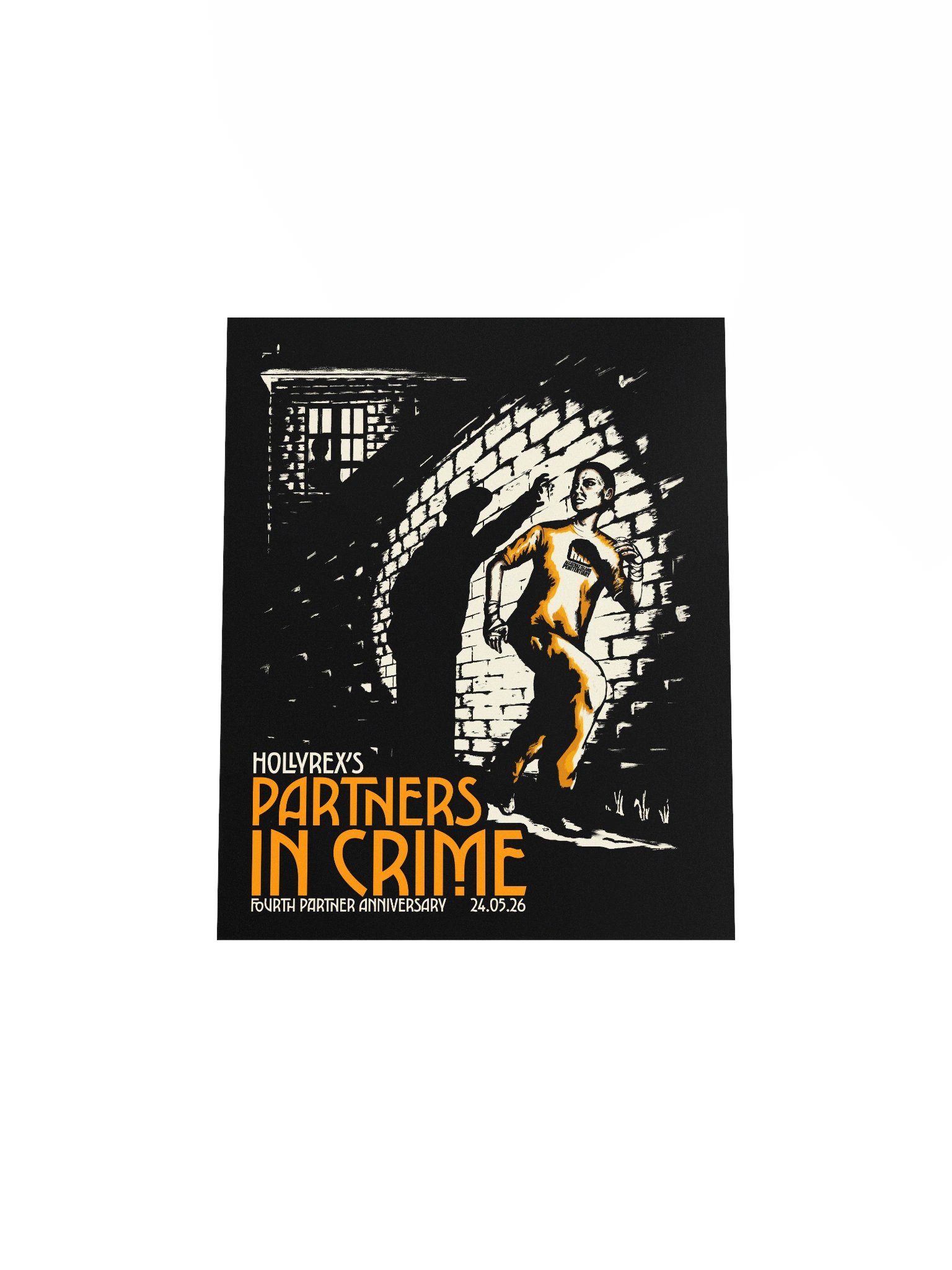 Partners in Crime — HollyRex Twitch Partner Anniversary Poster LIMITED EDITION! product image (4)